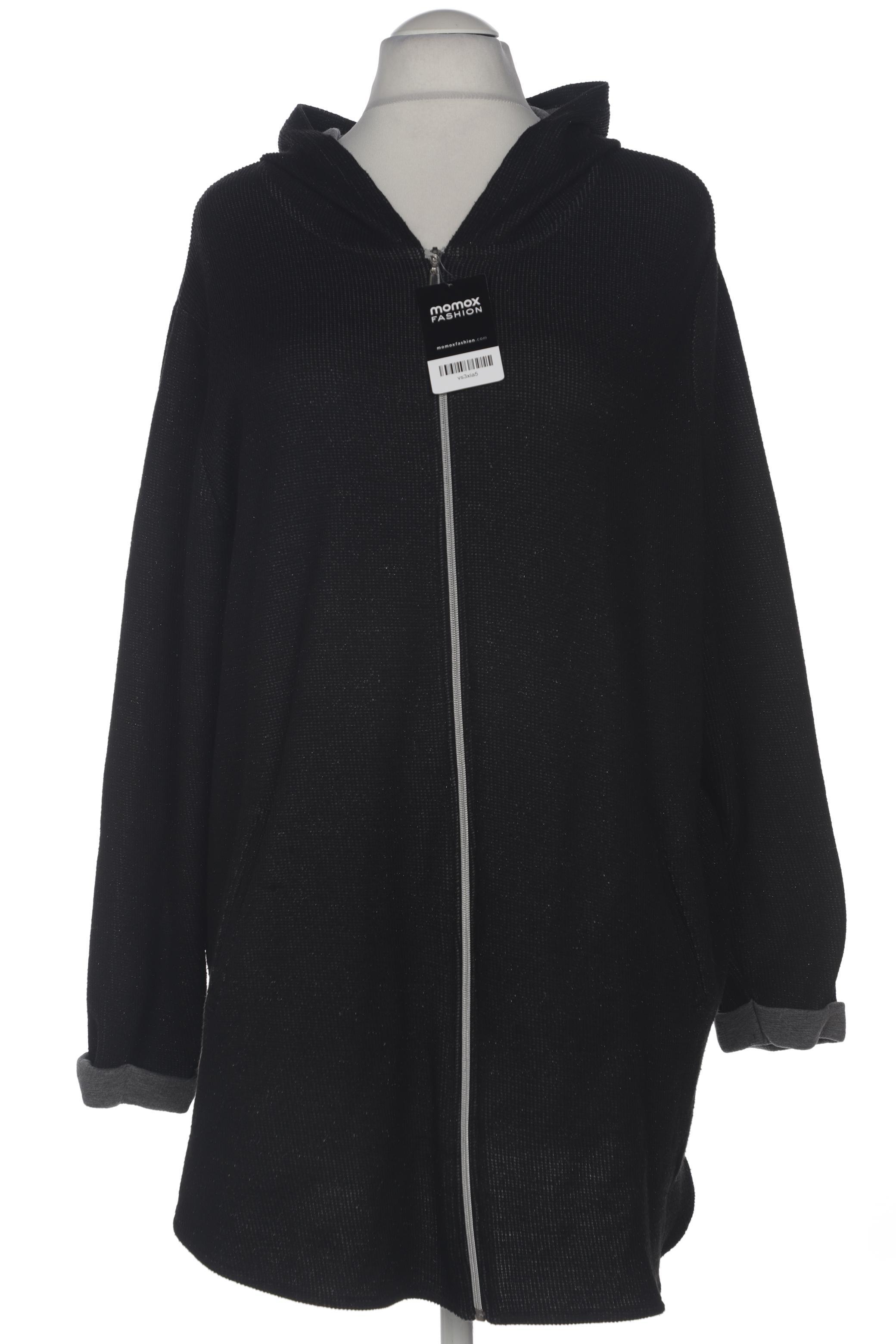 

Ulla Popken Damen Kapuzenpullover, schwarz, Gr. 54