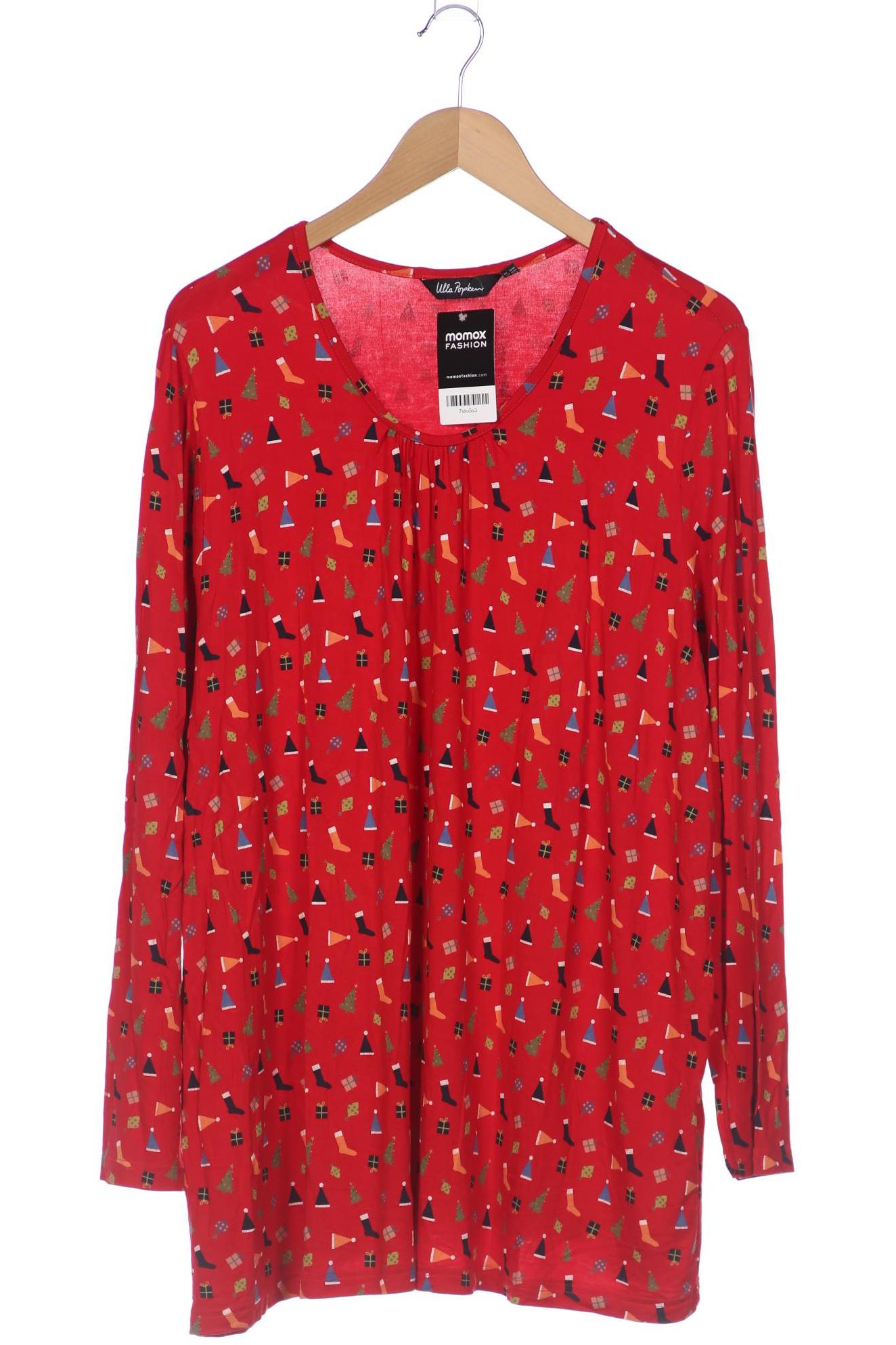 

Ulla Popken Damen Langarmshirt, rot, Gr. 50
