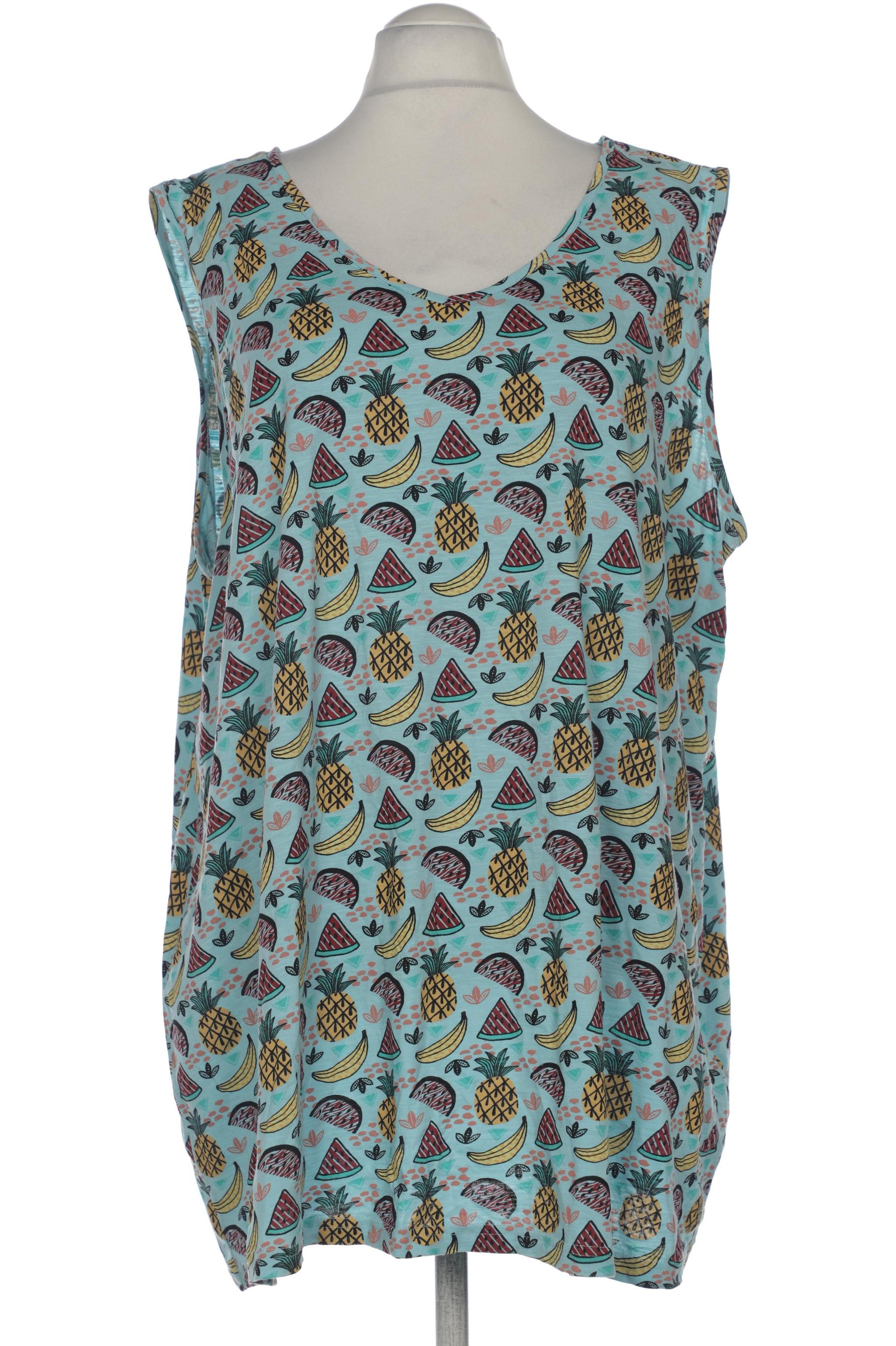 

Ulla Popken Damen Top, hellblau, Gr. 58