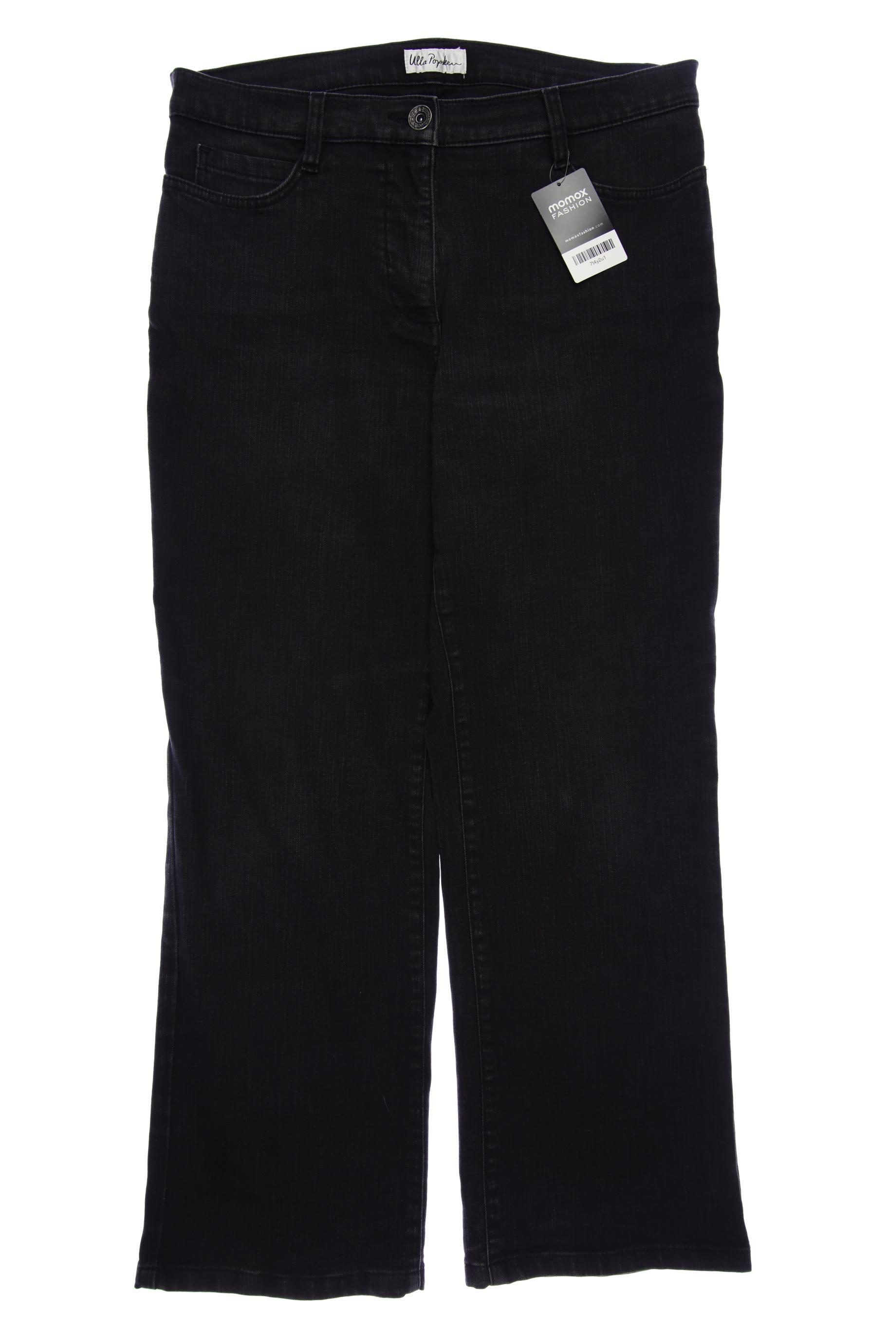 

Ulla Popken Damen Jeans, schwarz, Gr. 22
