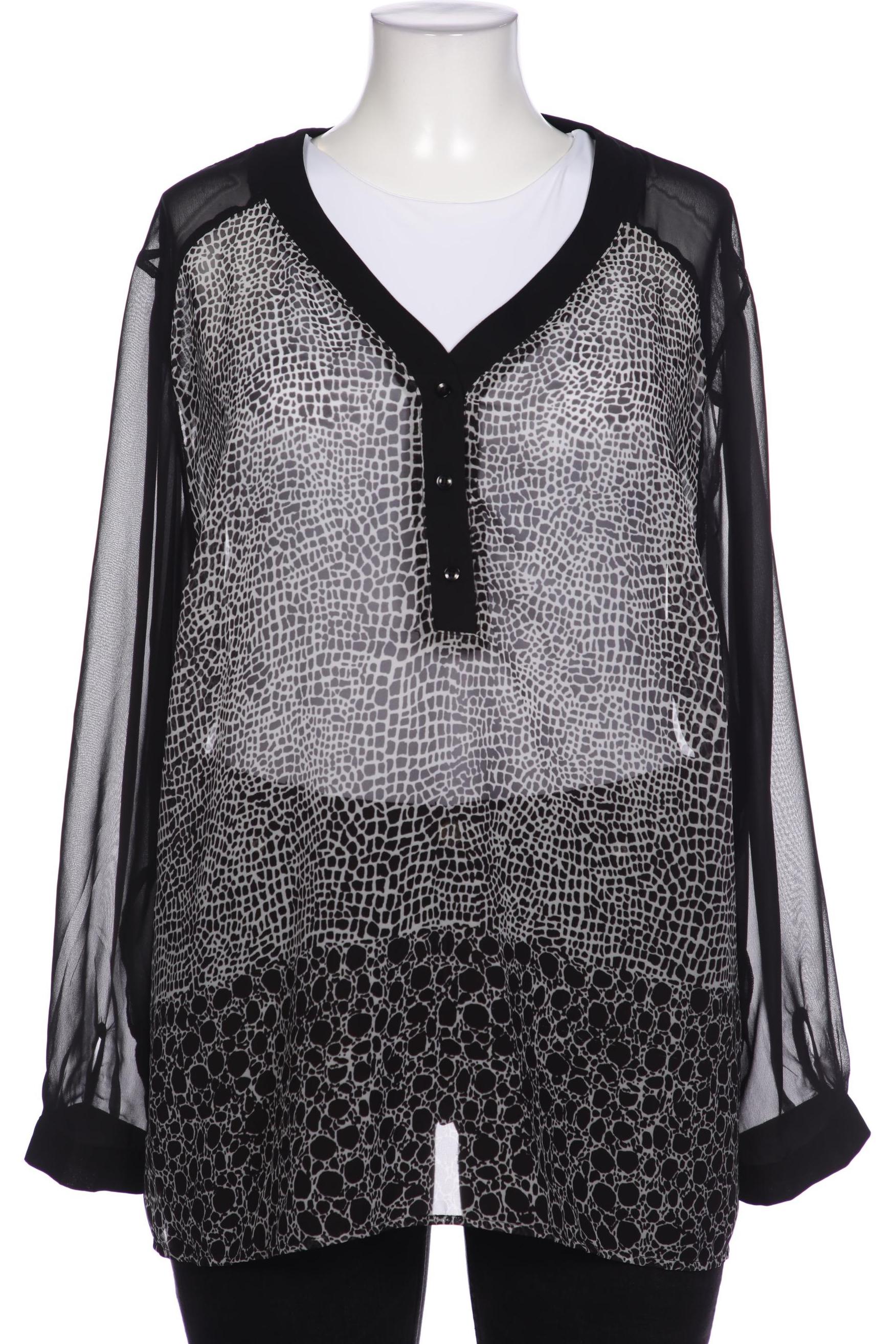 

Ulla Popken Damen Bluse, schwarz, Gr. 50