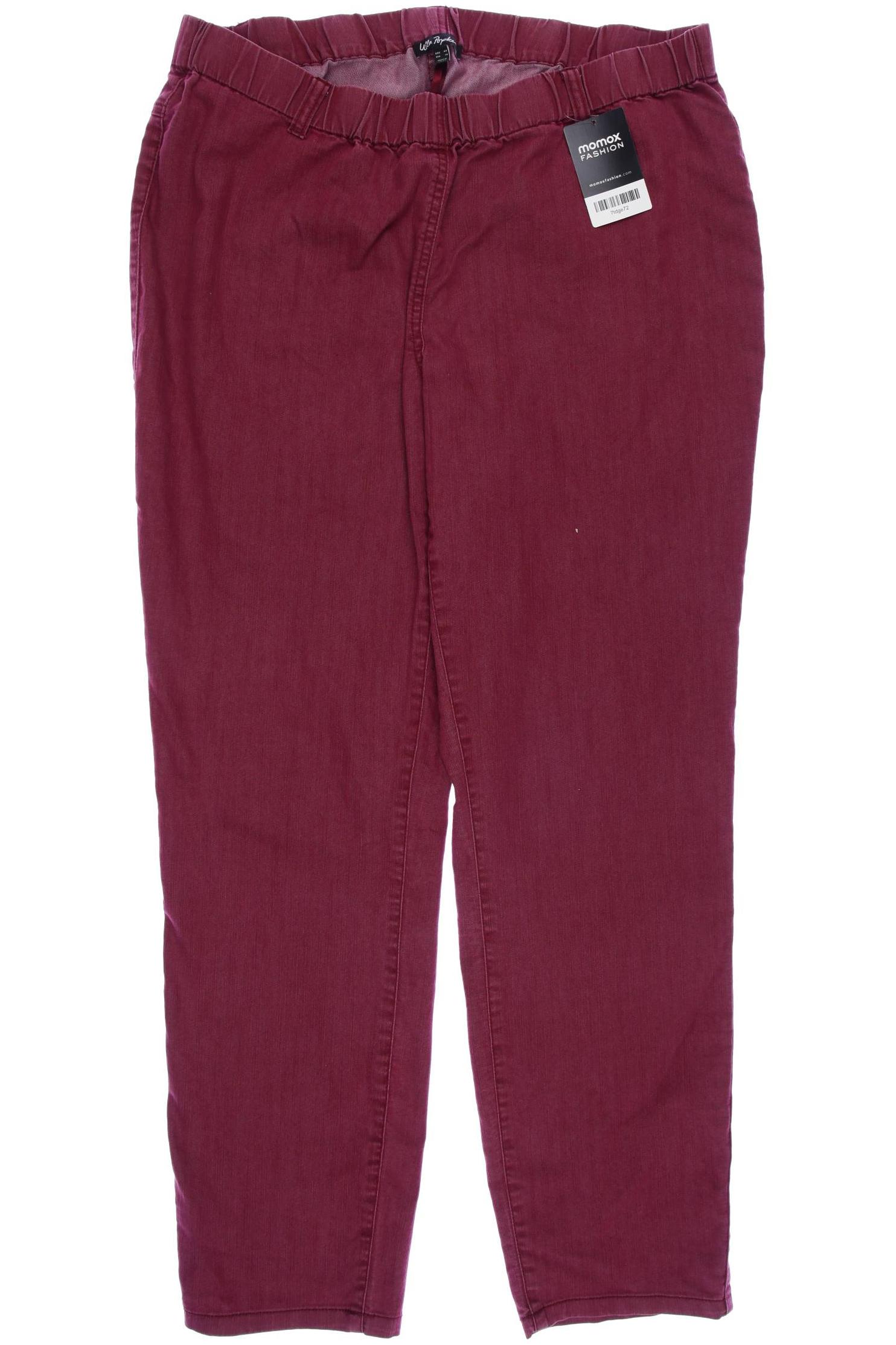 

Ulla Popken Damen Jeans, bordeaux