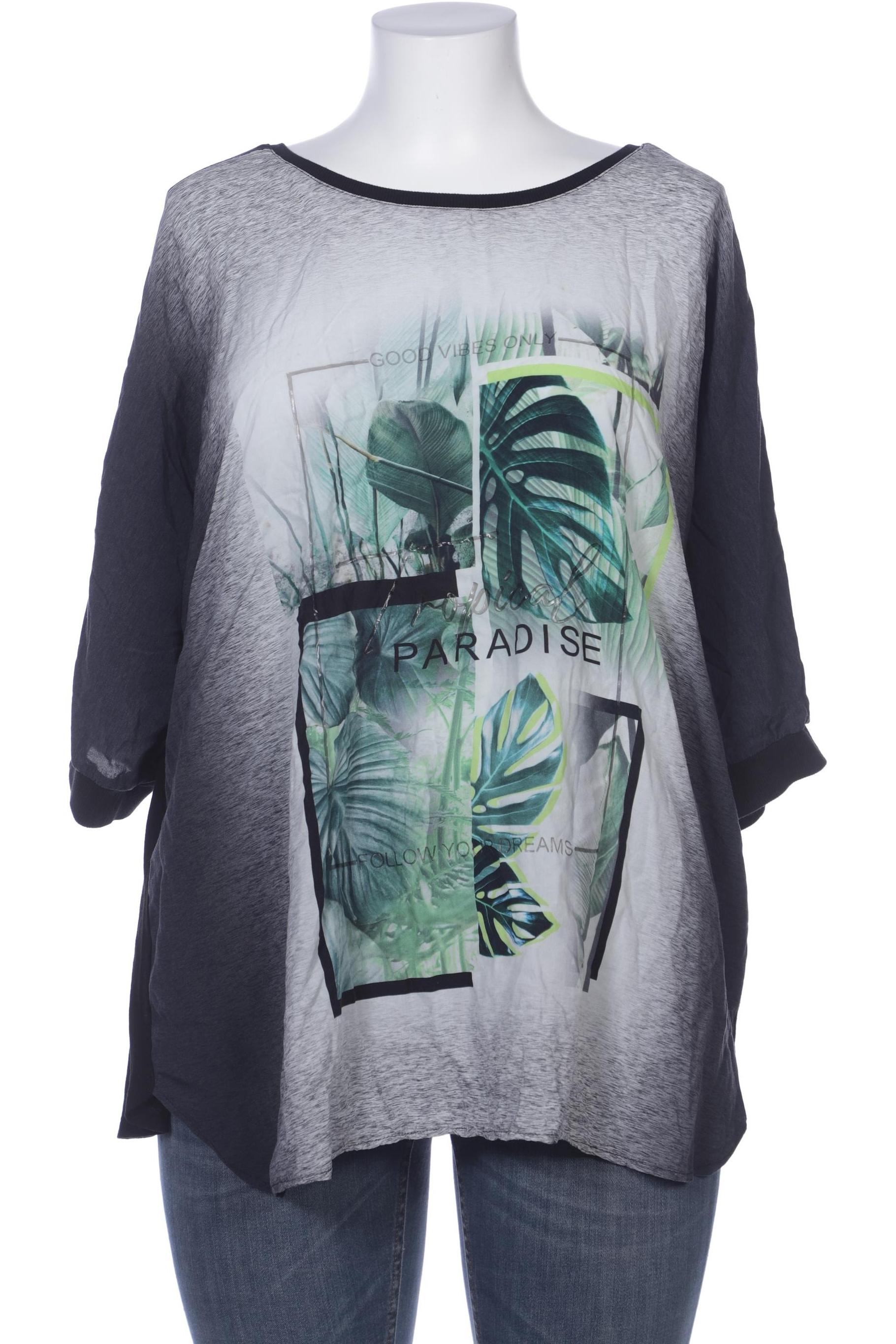 

Ulla Popken Damen T-Shirt, grau, Gr. 50