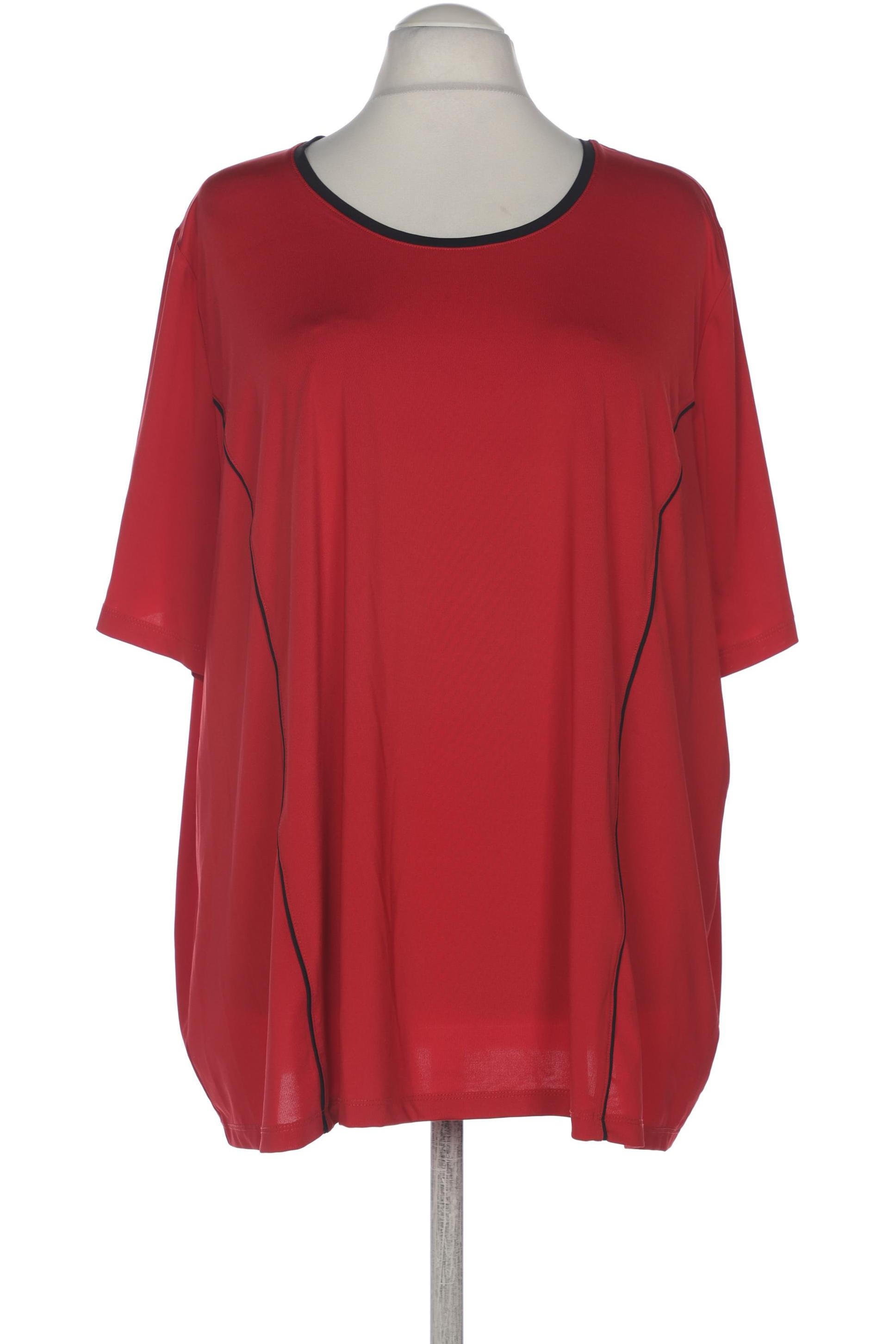 

Ulla Popken Damen T-Shirt, rot, Gr. 58