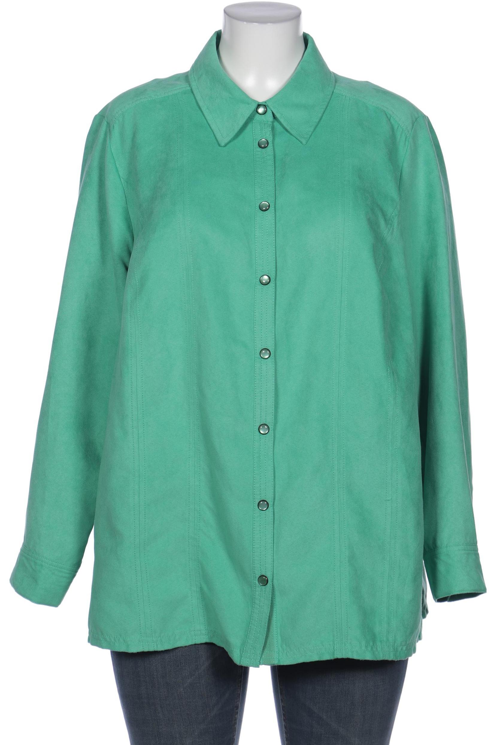 

Ulla Popken Damen Bluse, grün, Gr. 46