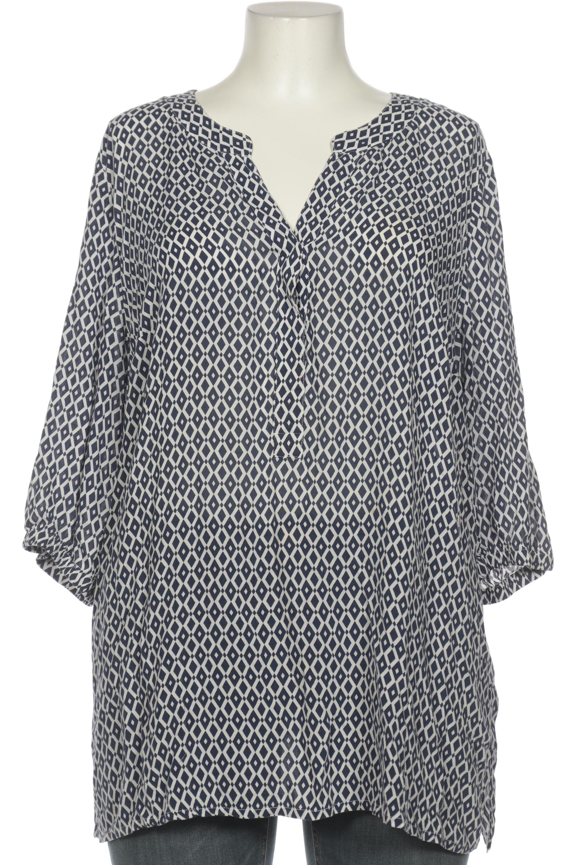 

Ulla Popken Damen Bluse, marineblau, Gr. 46