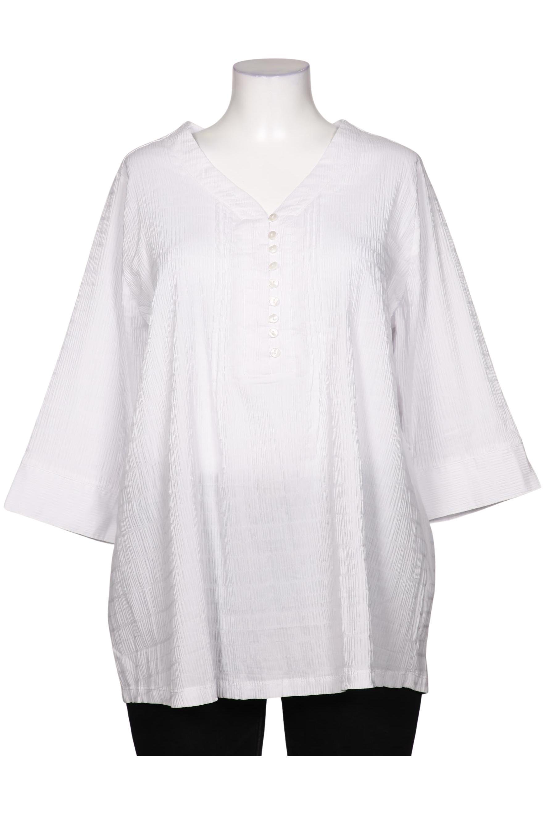 

Ulla Popken Damen Bluse, weiß, Gr. 46