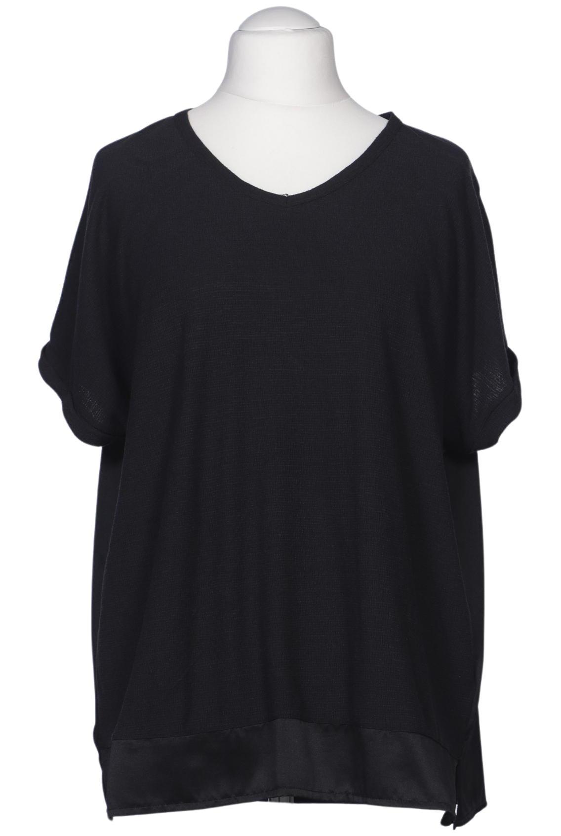 

Ulla Popken Damen Bluse, schwarz, Gr. 46