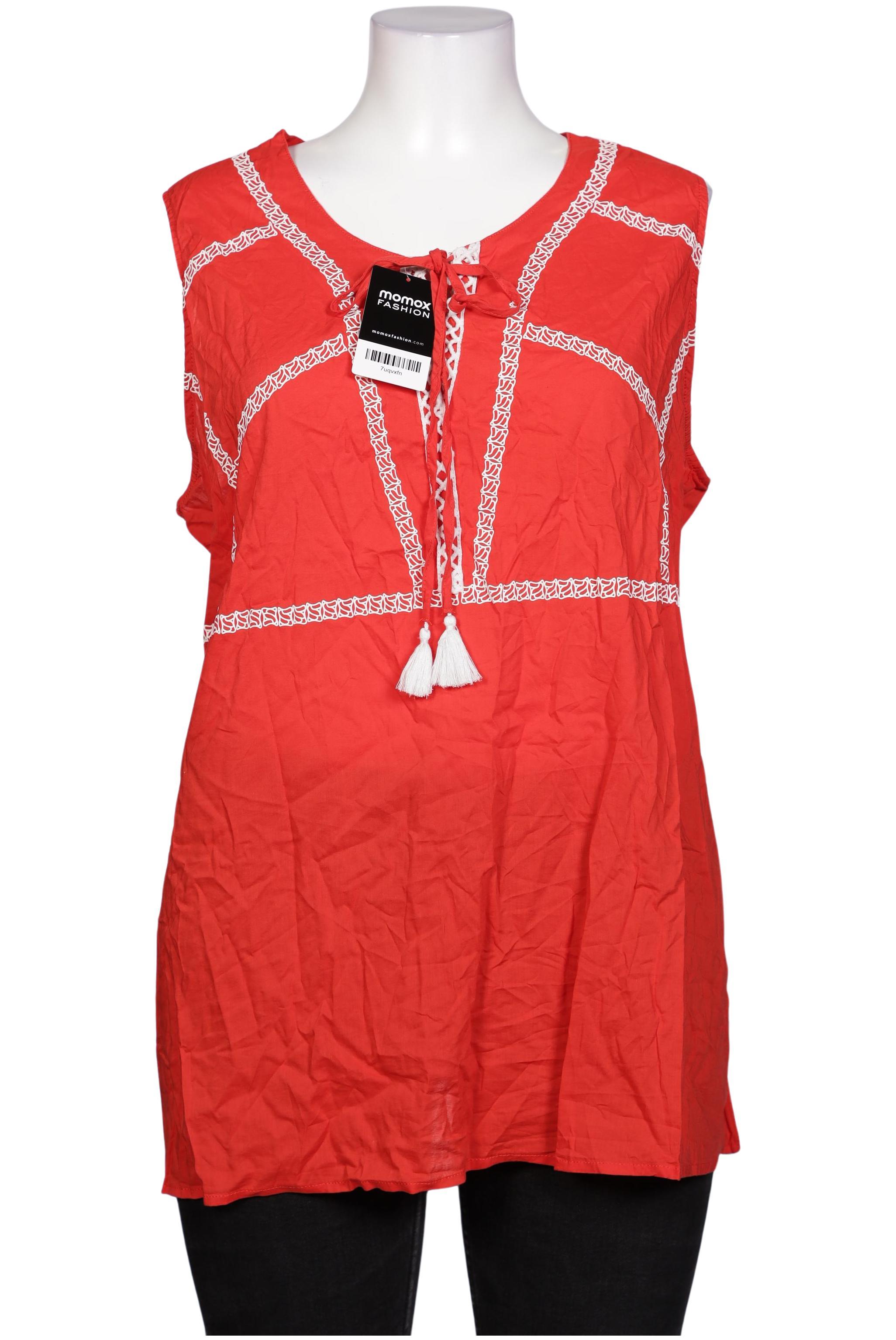 

Ulla Popken Damen Bluse, rot, Gr. 54