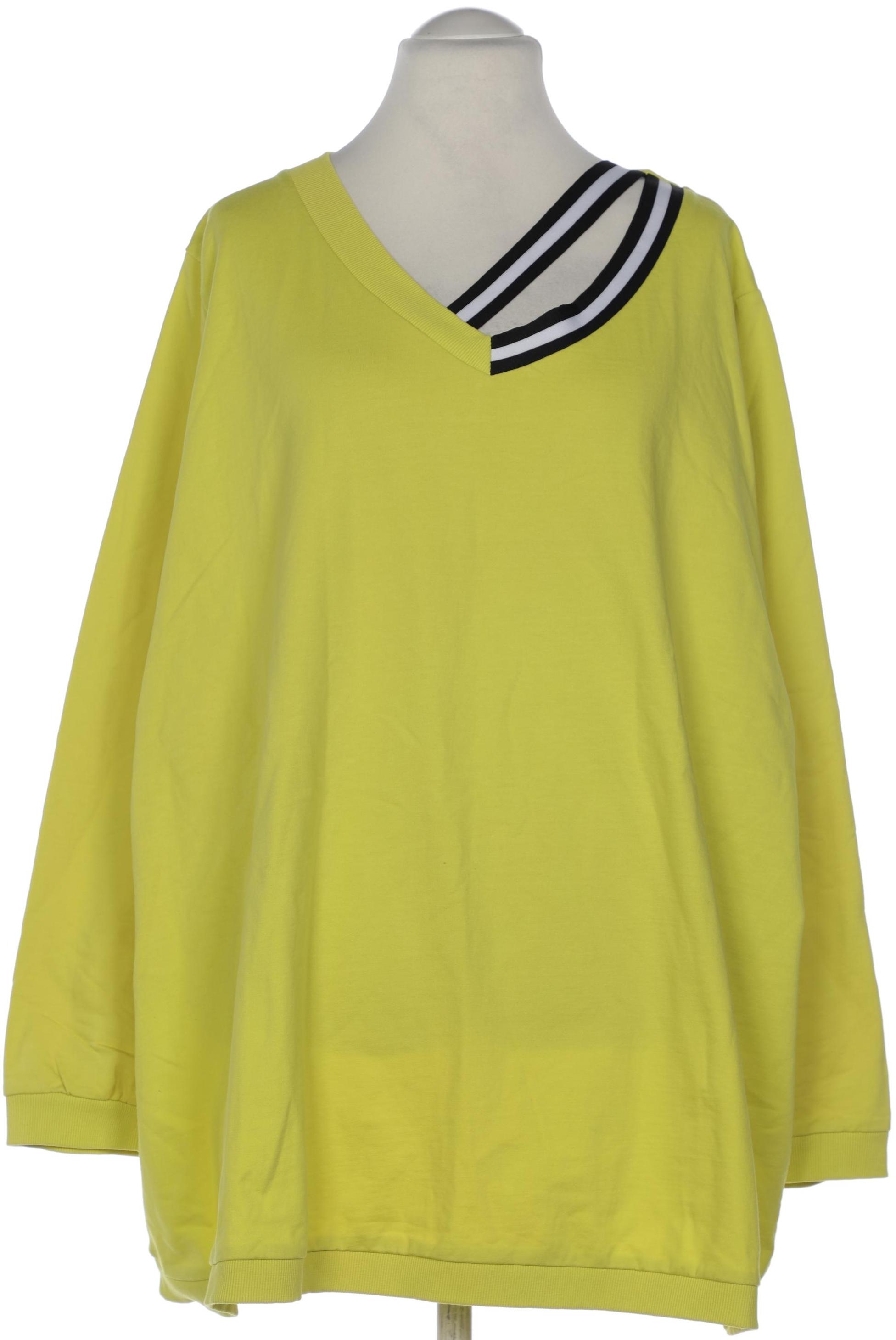 

Ulla Popken Damen Sweatshirt, gelb, Gr. 58