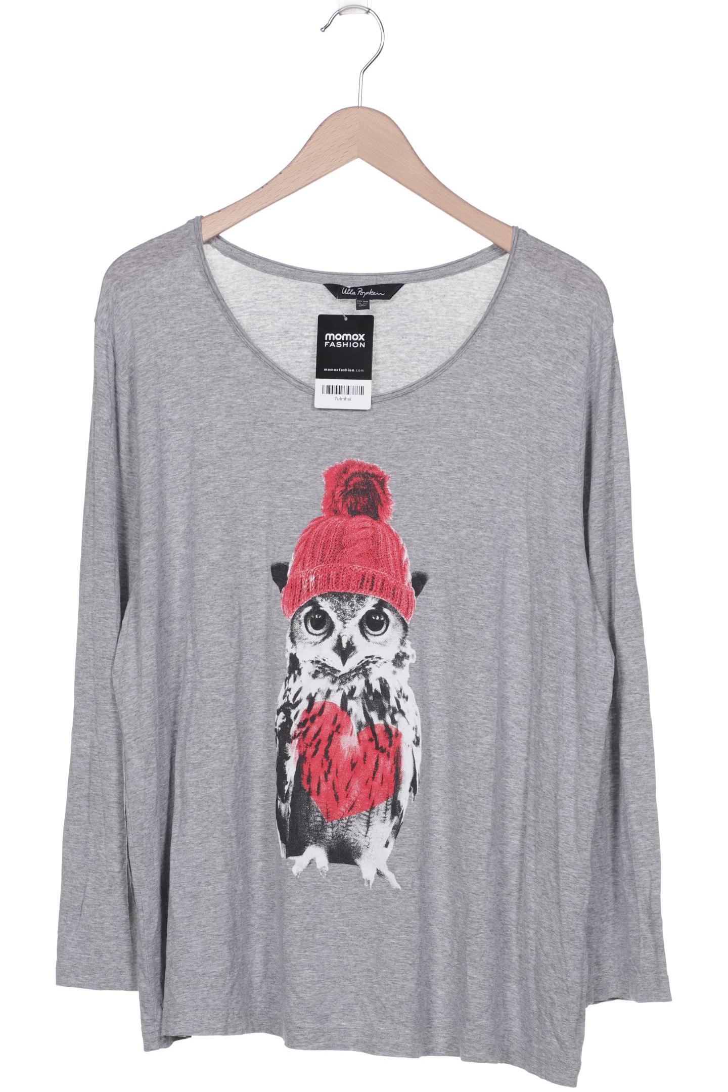 

Ulla Popken Damen Langarmshirt, grau
