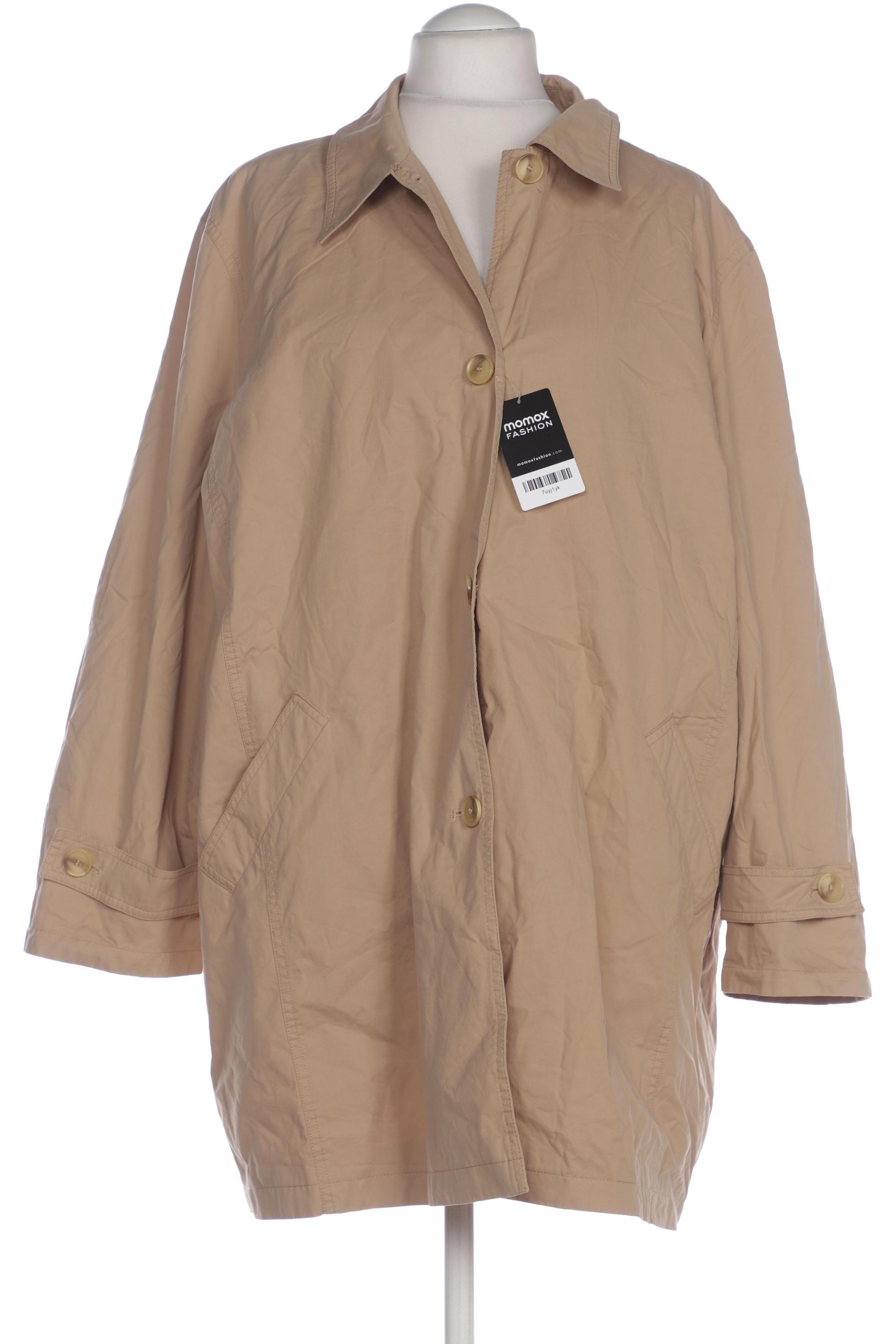 

Ulla Popken Damen Mantel, beige, Gr. 54