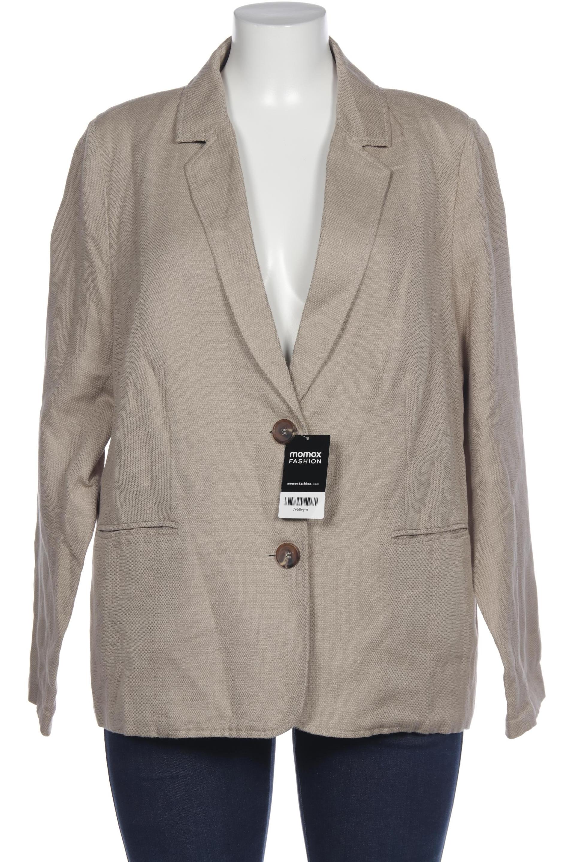 

Ulla Popken Damen Blazer, beige, Gr. 48
