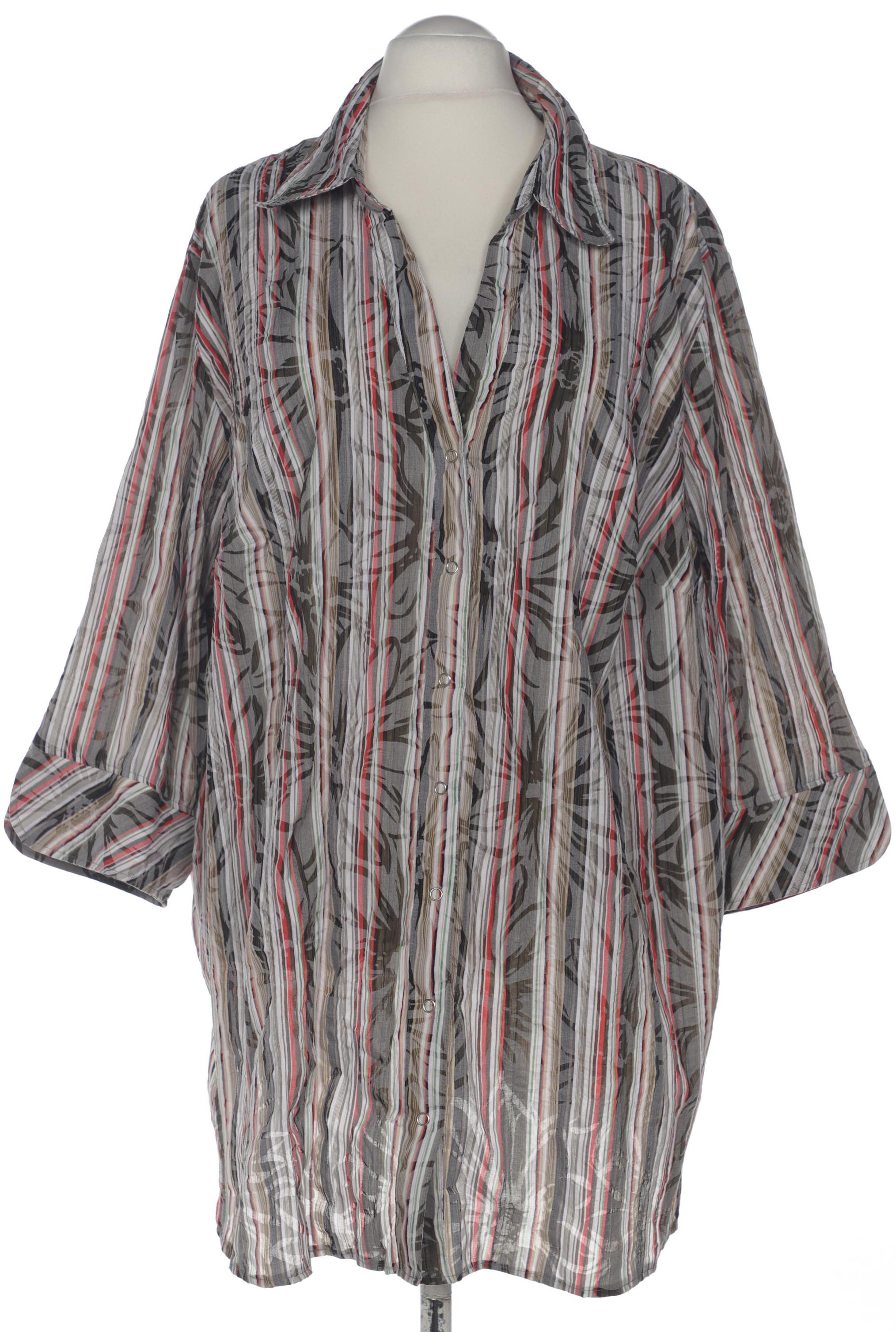 

Ulla Popken Damen Bluse, grau, Gr. 58