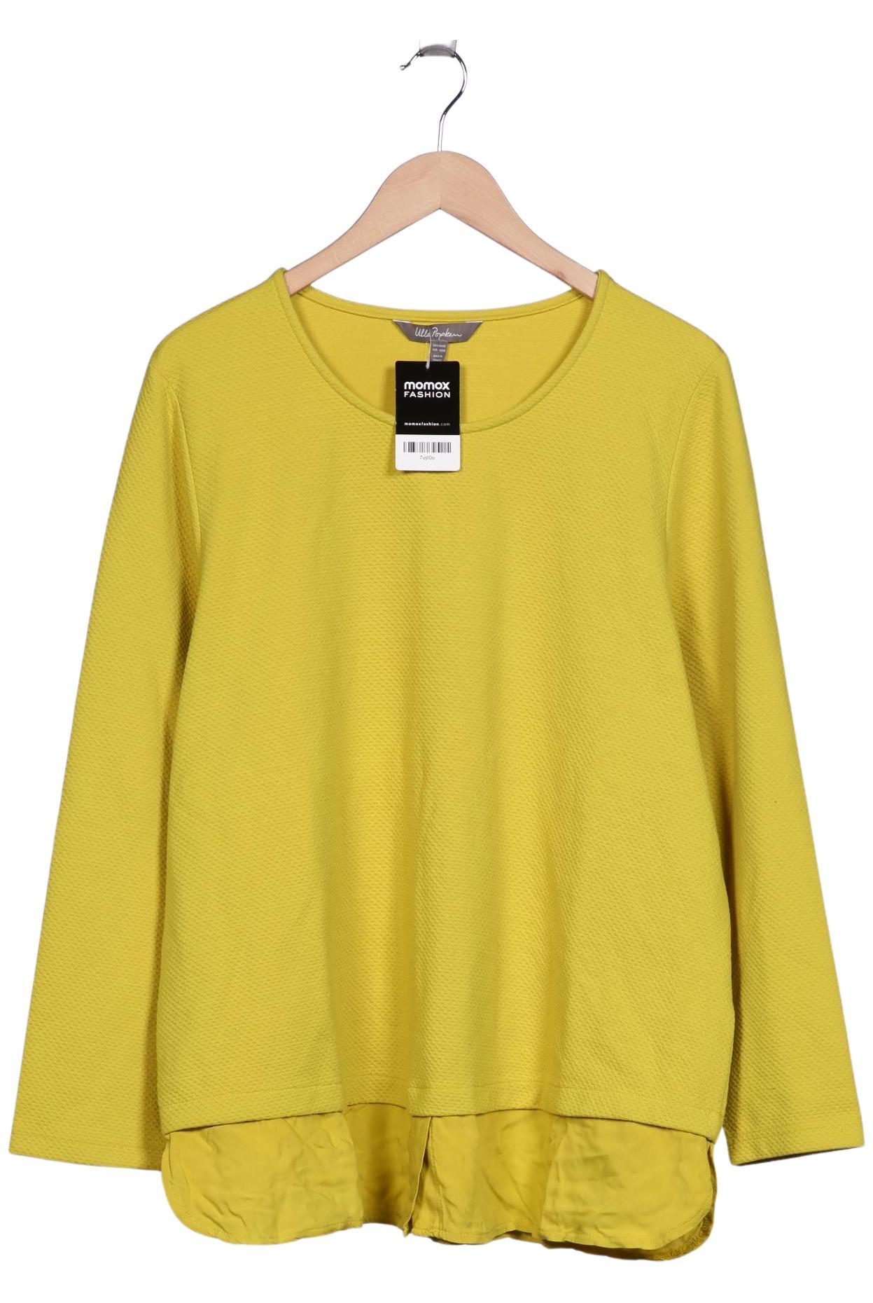 

Ulla Popken Damen Sweatshirt, gelb, Gr. 46