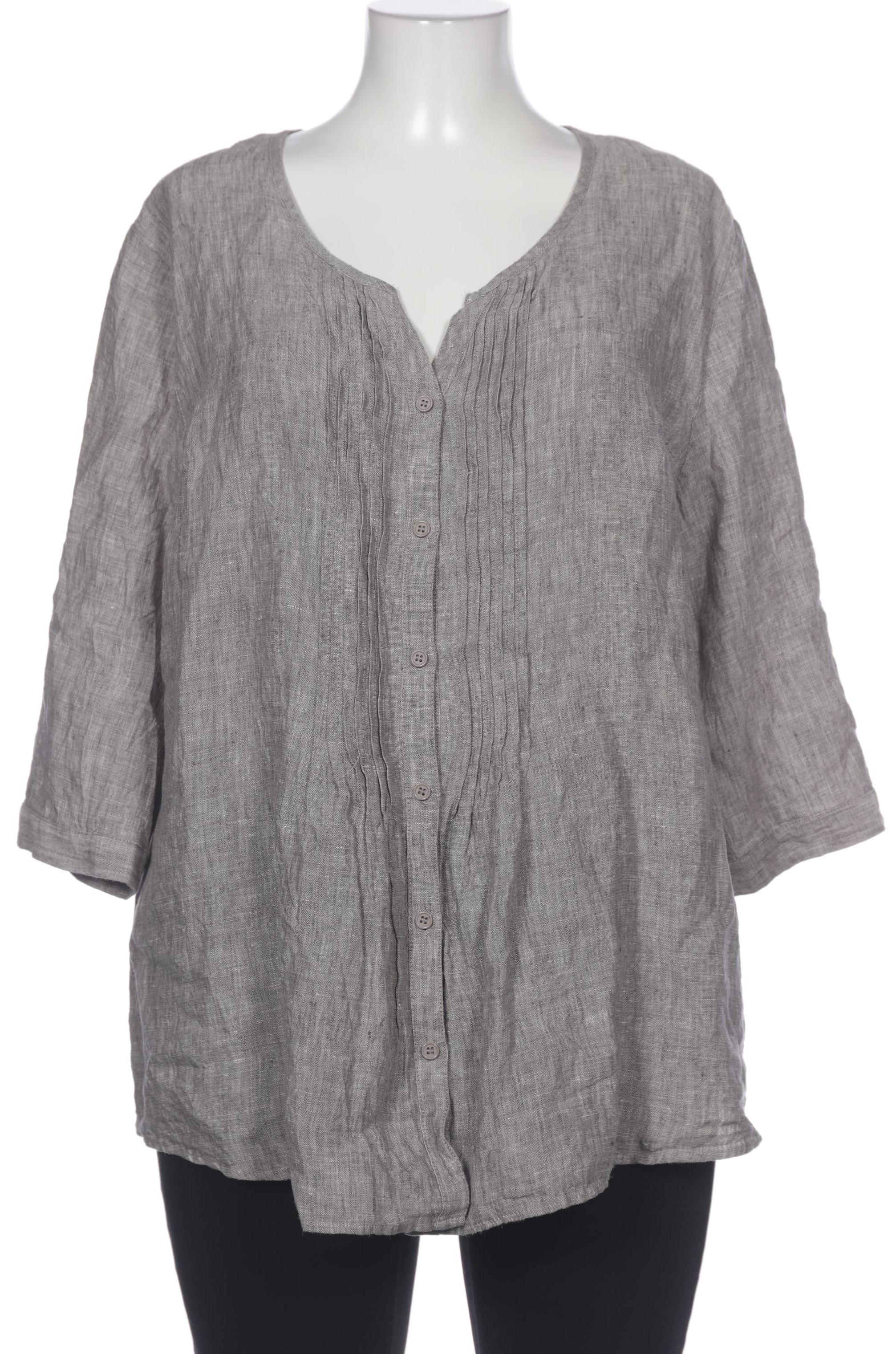 

Ulla Popken Damen Bluse, grau, Gr. 46