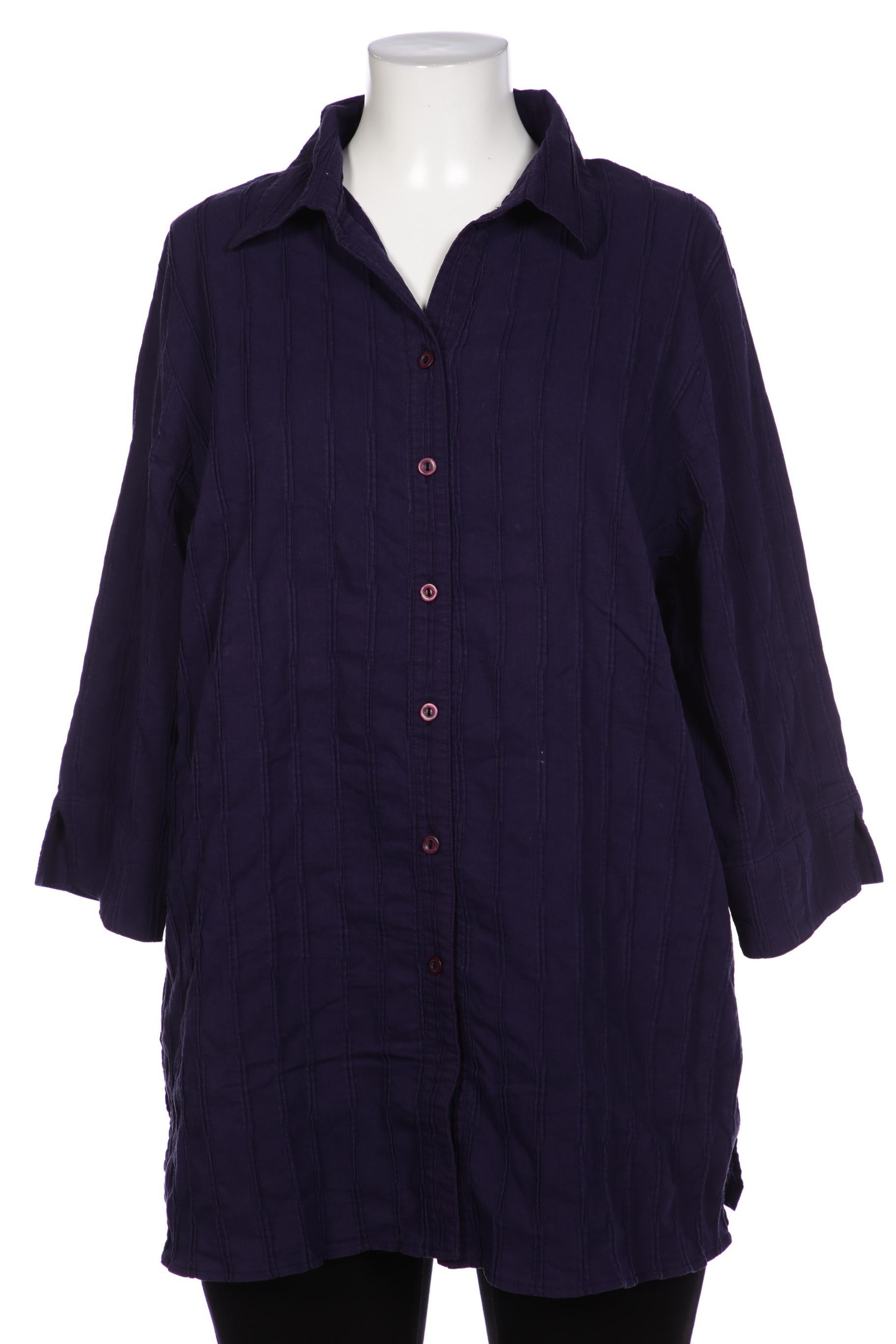 

Ulla Popken Damen Bluse, marineblau, Gr. 46