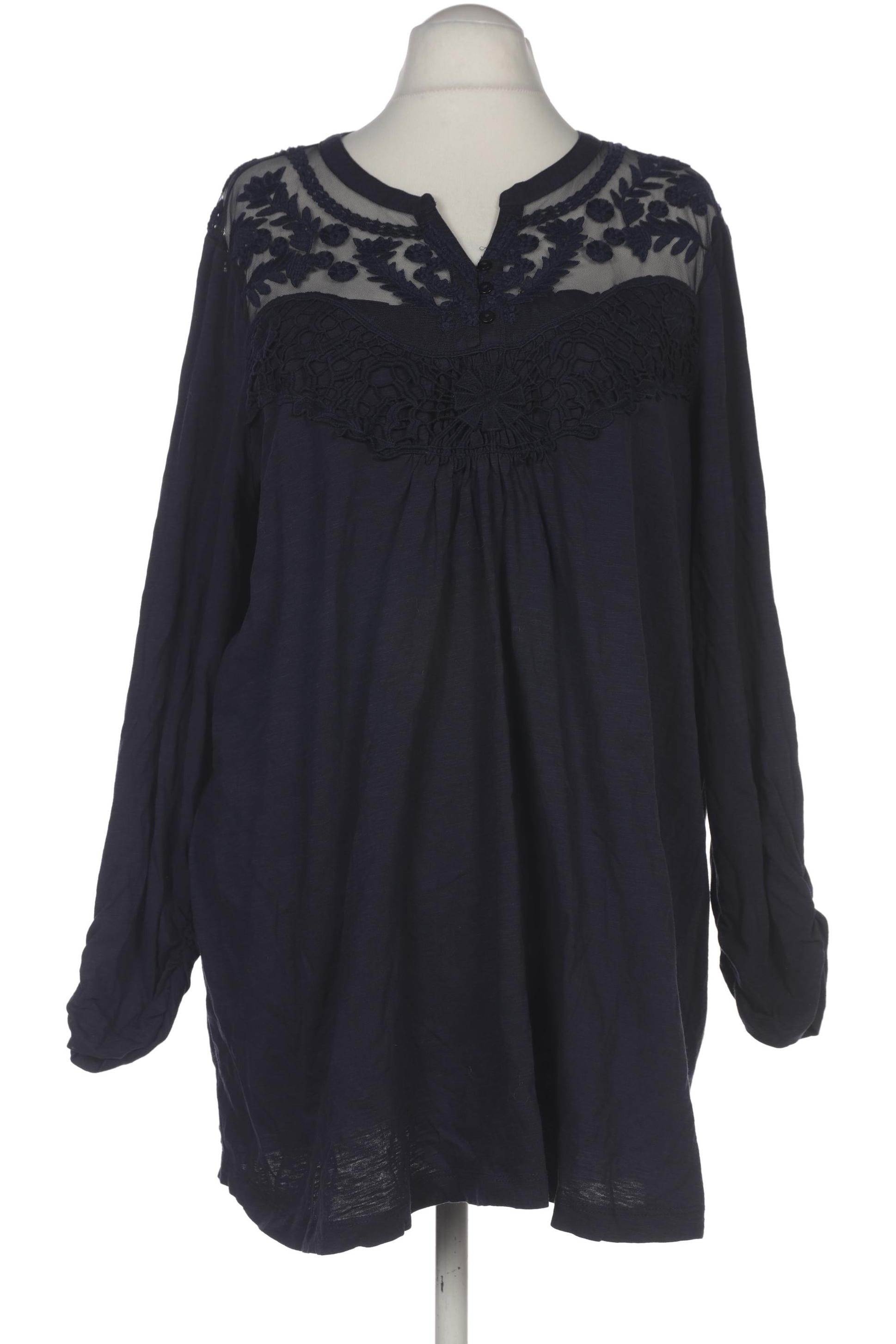 

Ulla Popken Damen Bluse, marineblau, Gr. 54