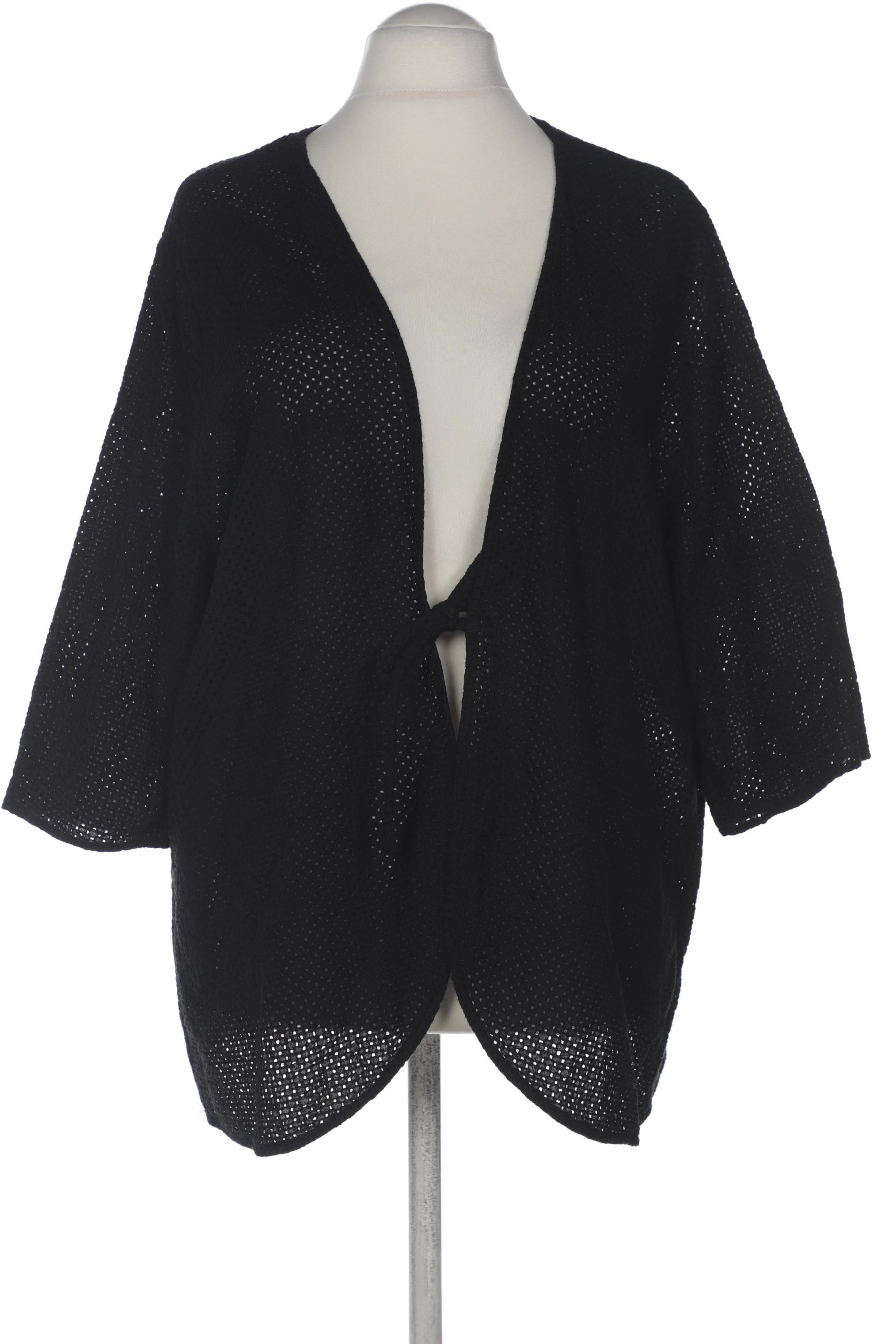 

Ulla Popken Damen Strickjacke, schwarz, Gr. 54