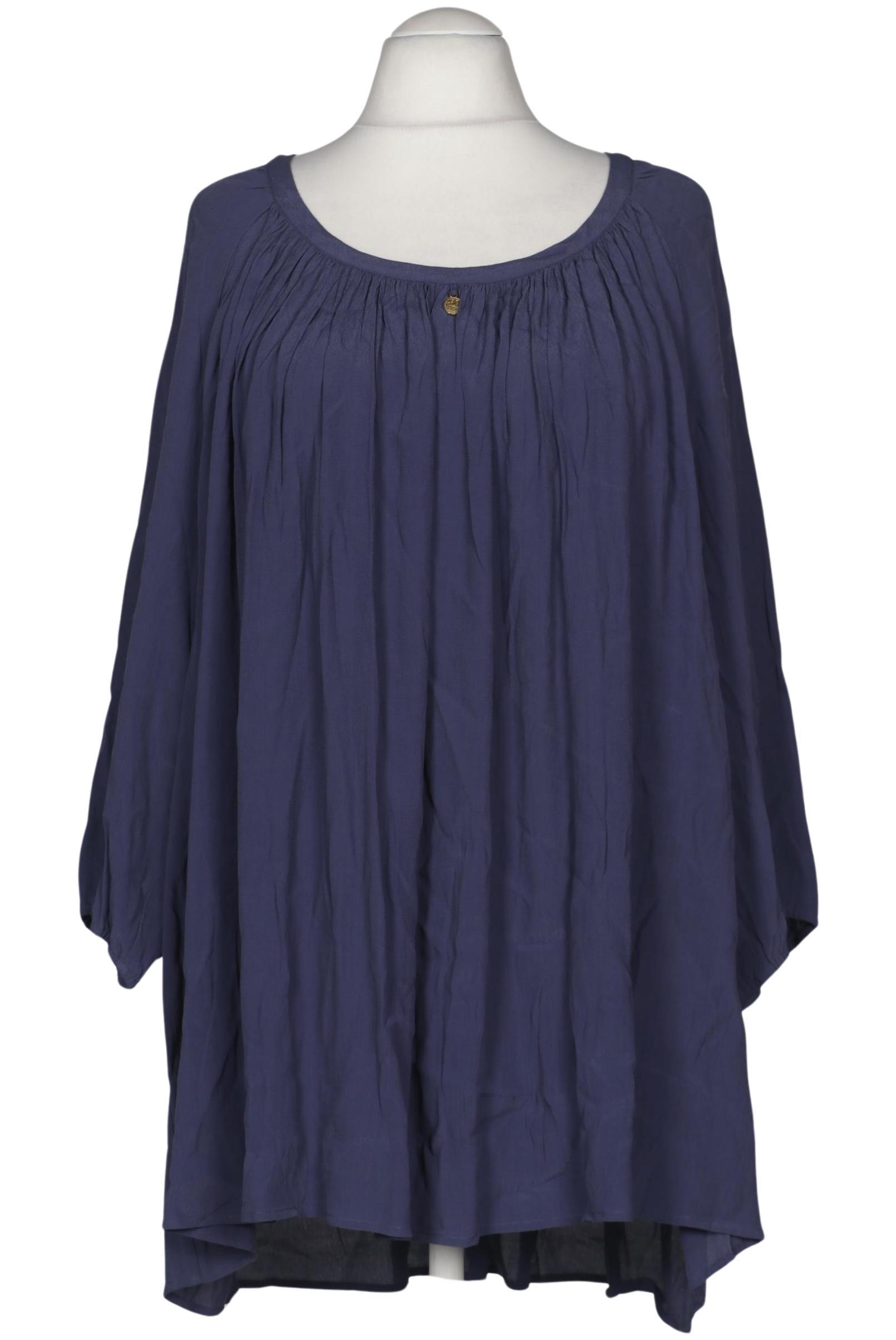 

Ulla Popken Damen Bluse, blau, Gr. 54