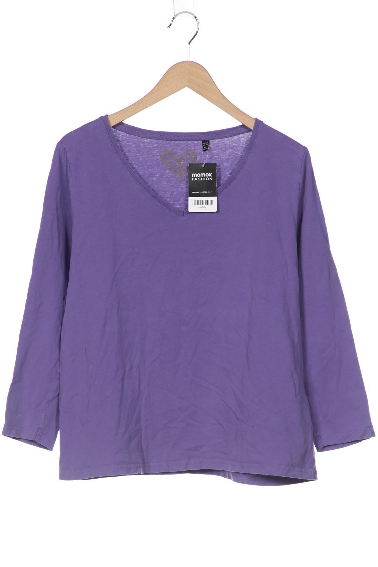 

Ulla Popken Damen Langarmshirt, flieder
