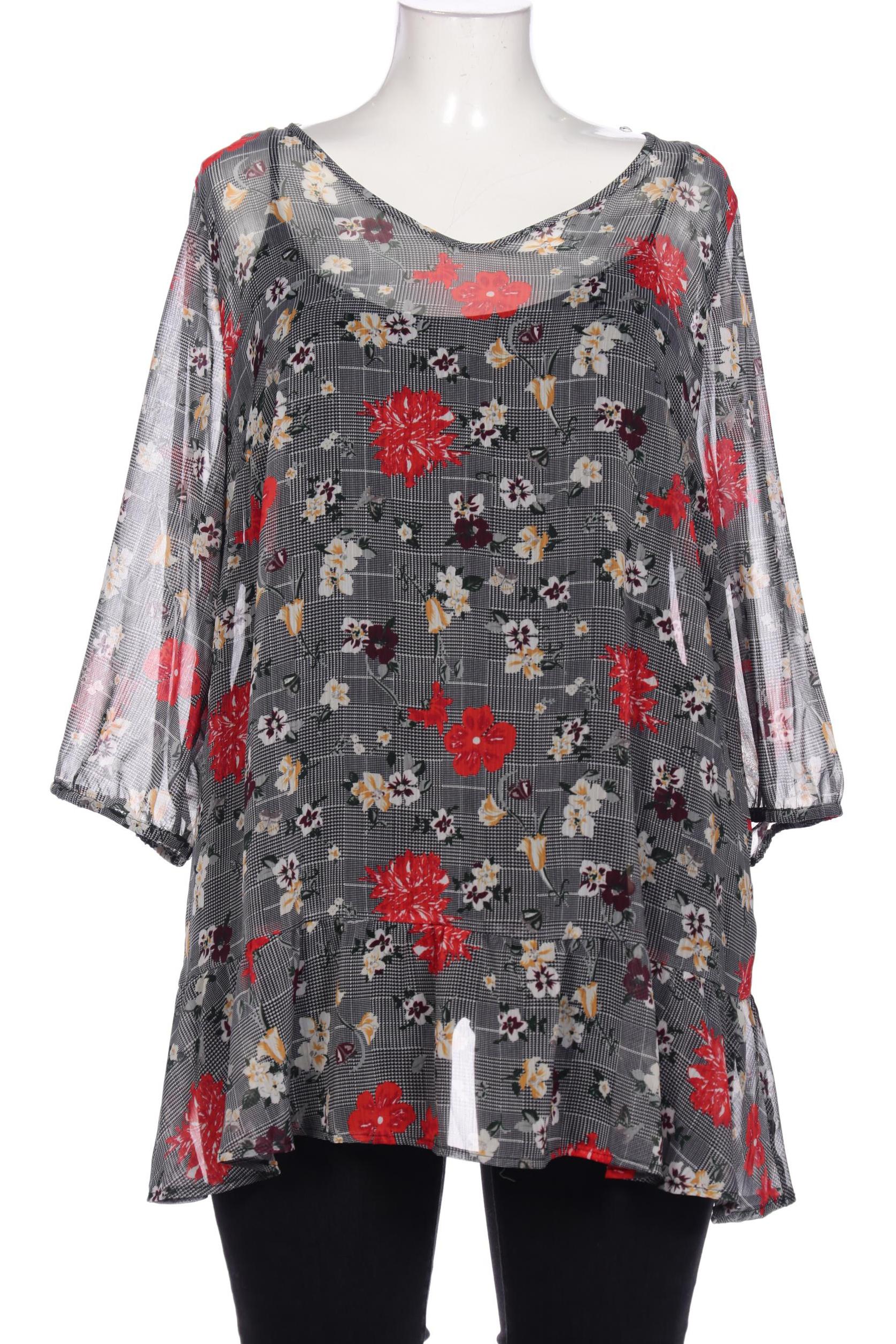 

Ulla Popken Damen Bluse, grau, Gr. 46