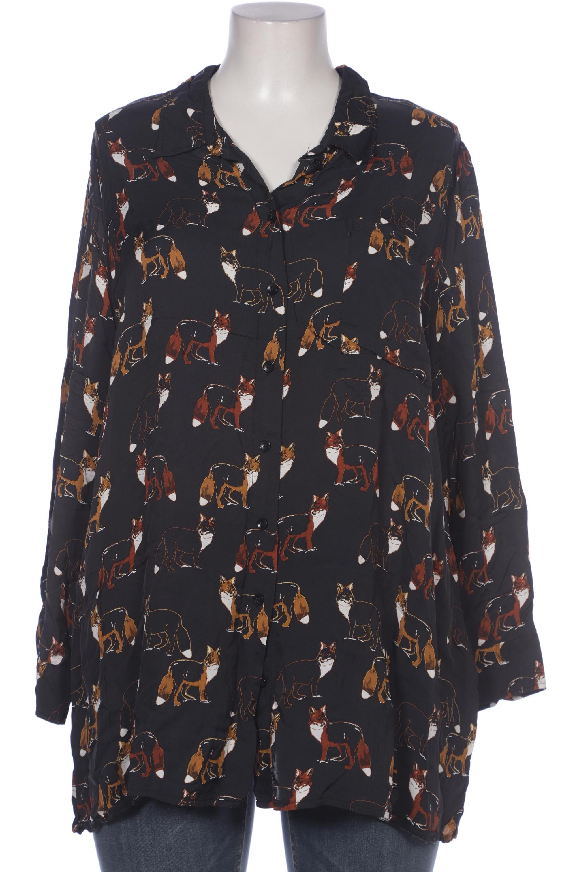 

Ulla Popken Damen Bluse, schwarz, Gr. 50