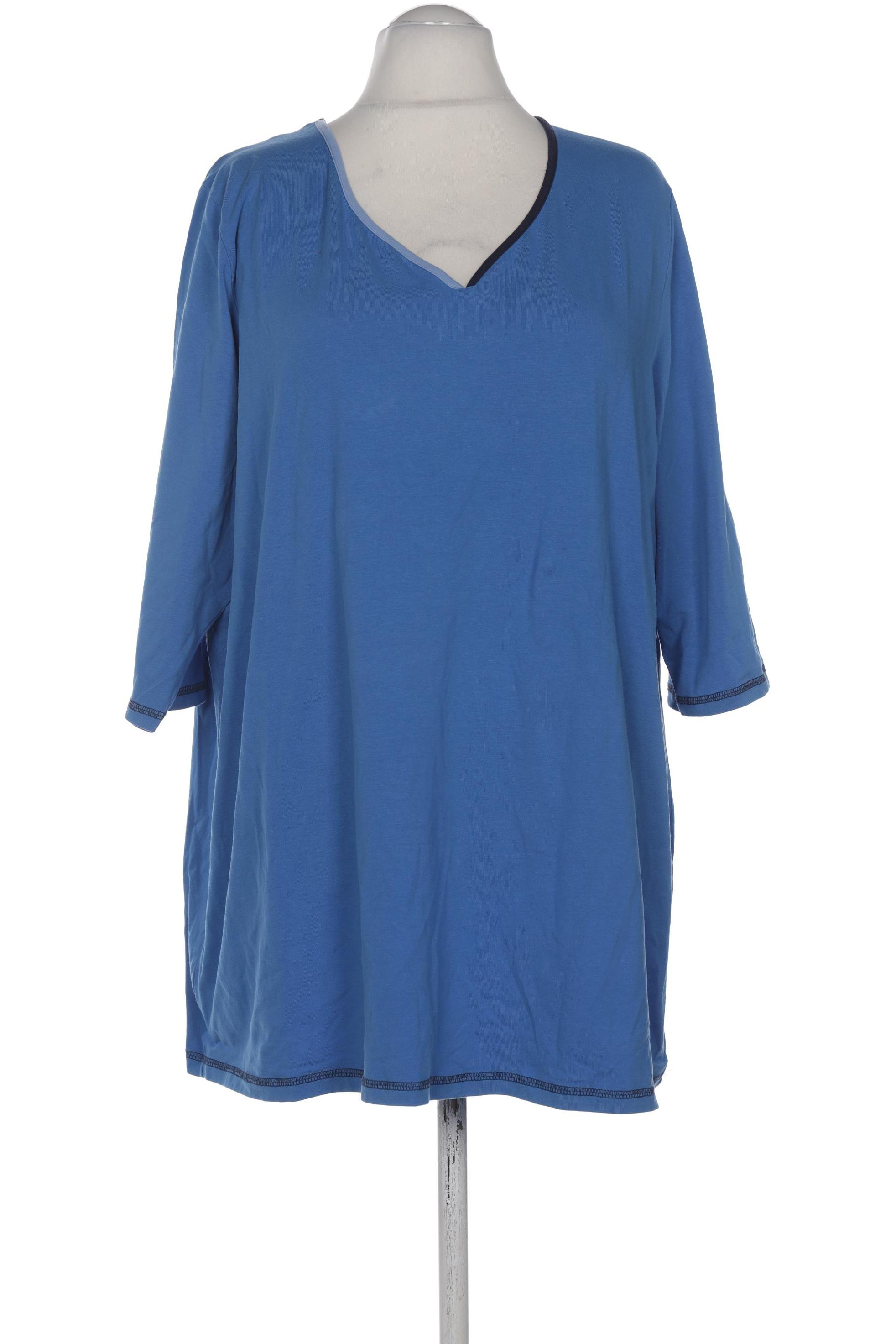 

Ulla Popken Damen T-Shirt, blau, Gr. 54