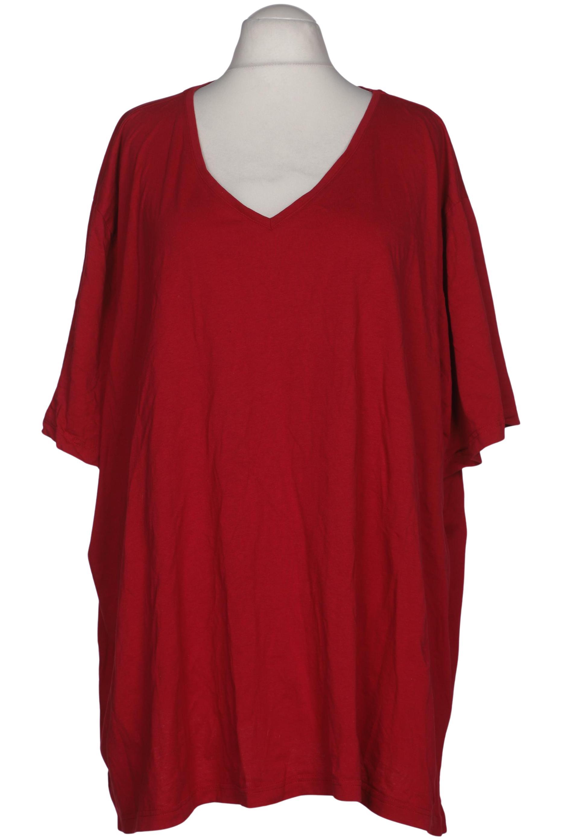 

Ulla Popken Damen T-Shirt, rot, Gr. 66