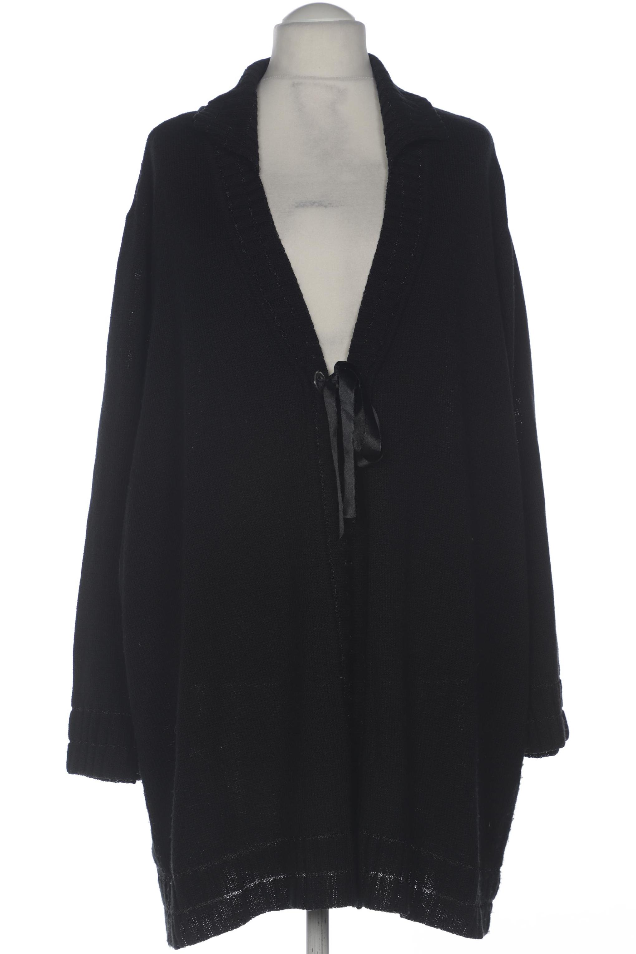 

Ulla Popken Damen Strickjacke, schwarz, Gr. 58