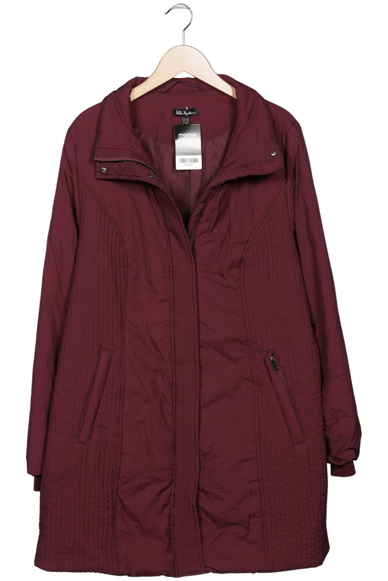 

Ulla Popken Damen Mantel, bordeaux, Gr. 42