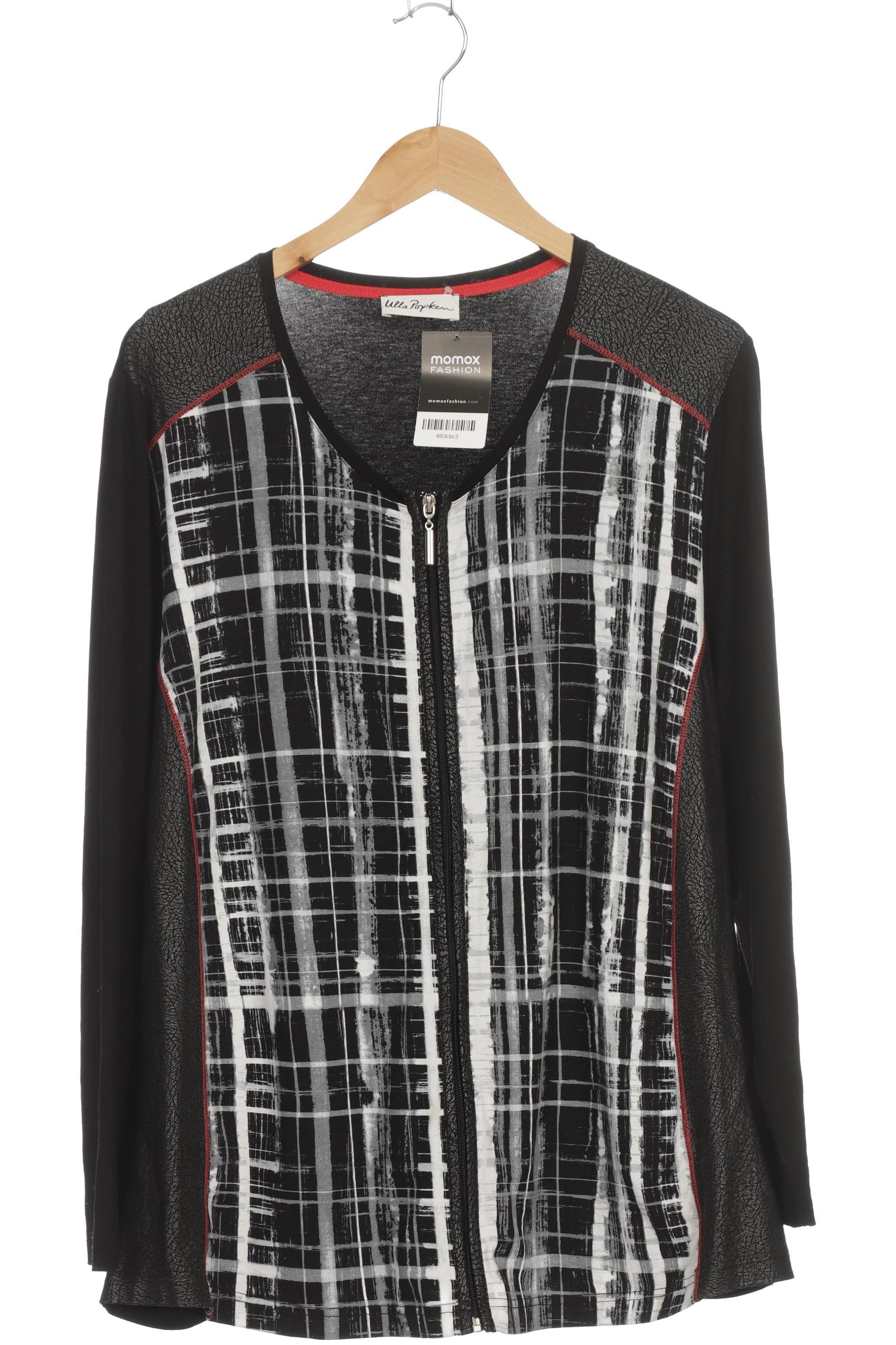 

Ulla Popken Damen Strickjacke, schwarz, Gr. 42