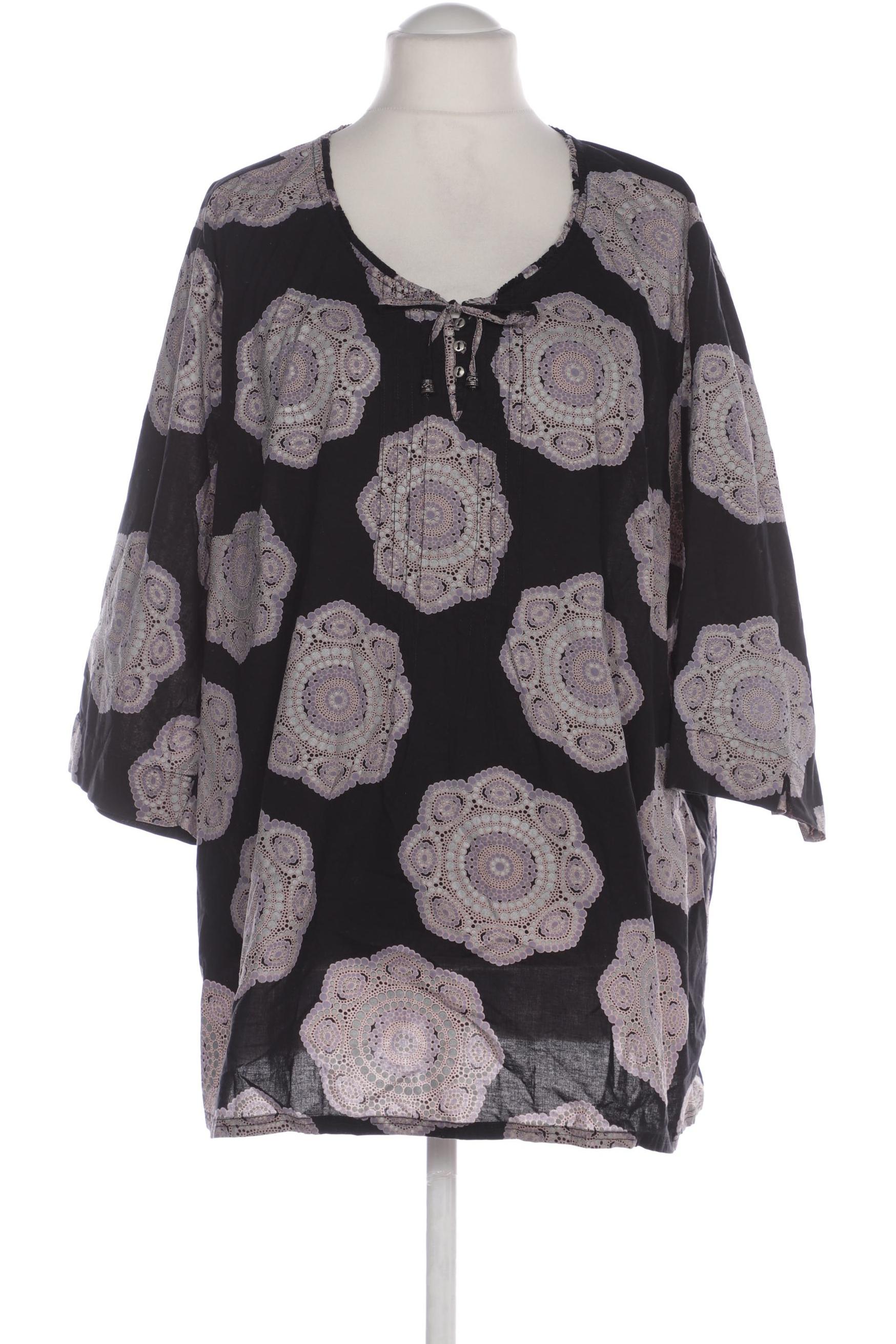 

Ulla Popken Damen Bluse, schwarz, Gr. 54