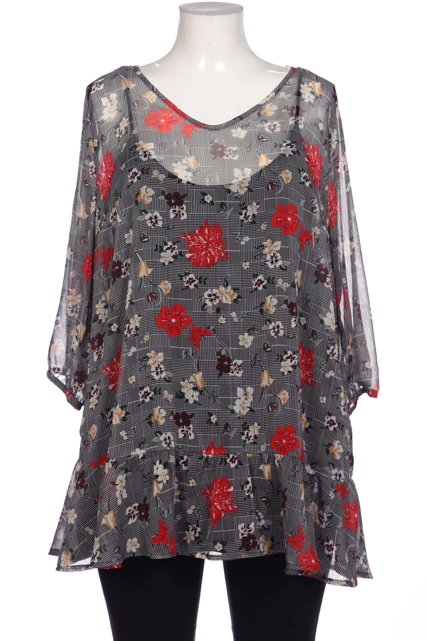 

Ulla Popken Damen Bluse, mehrfarbig, Gr. 46