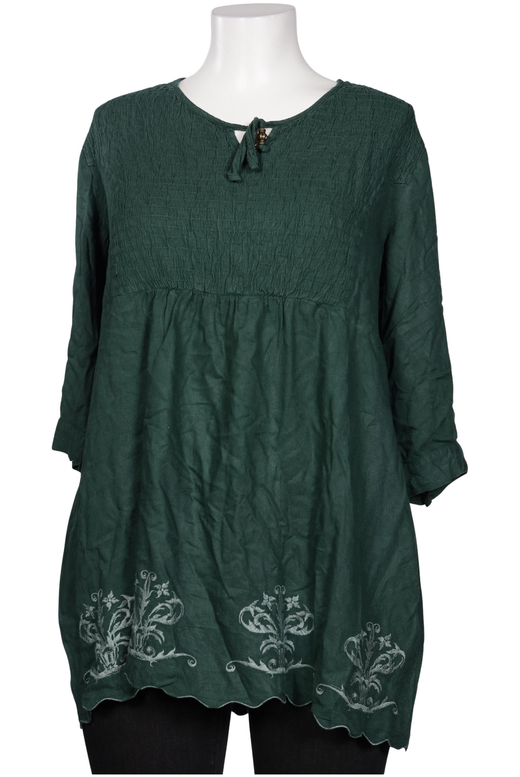 

Ulla Popken Damen Bluse, grün, Gr. 46