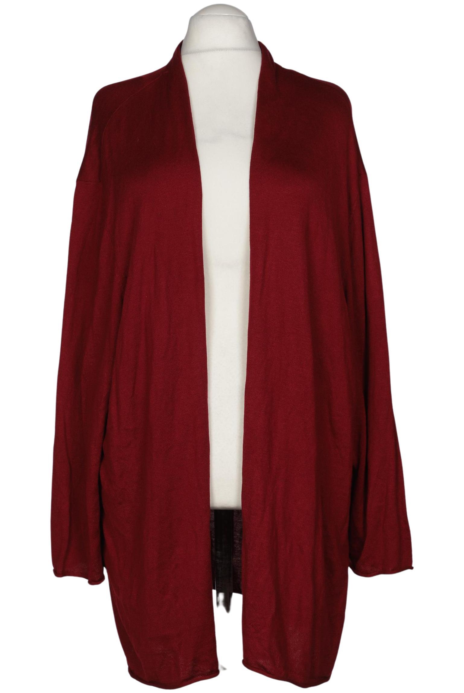 

Ulla Popken Damen Strickjacke, bordeaux, Gr. 62