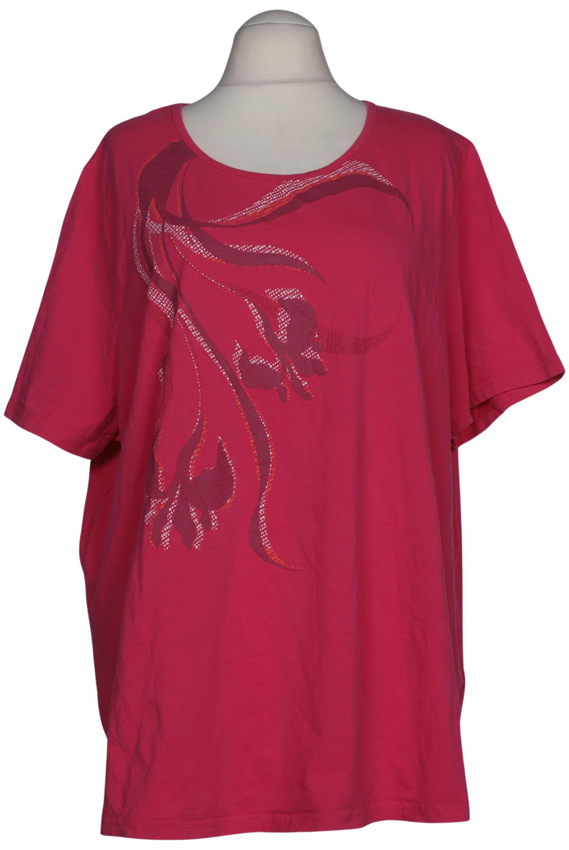 

Ulla Popken Damen T-Shirt, pink, Gr. 56