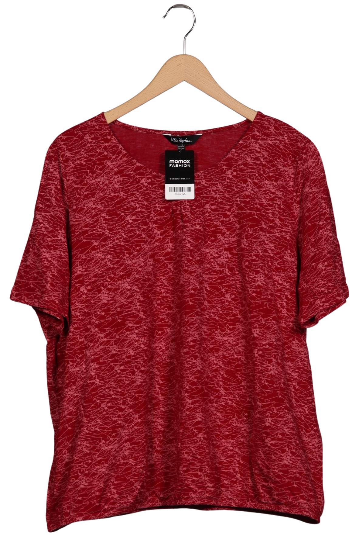 

Ulla Popken Damen T-Shirt, bordeaux, Gr. 50