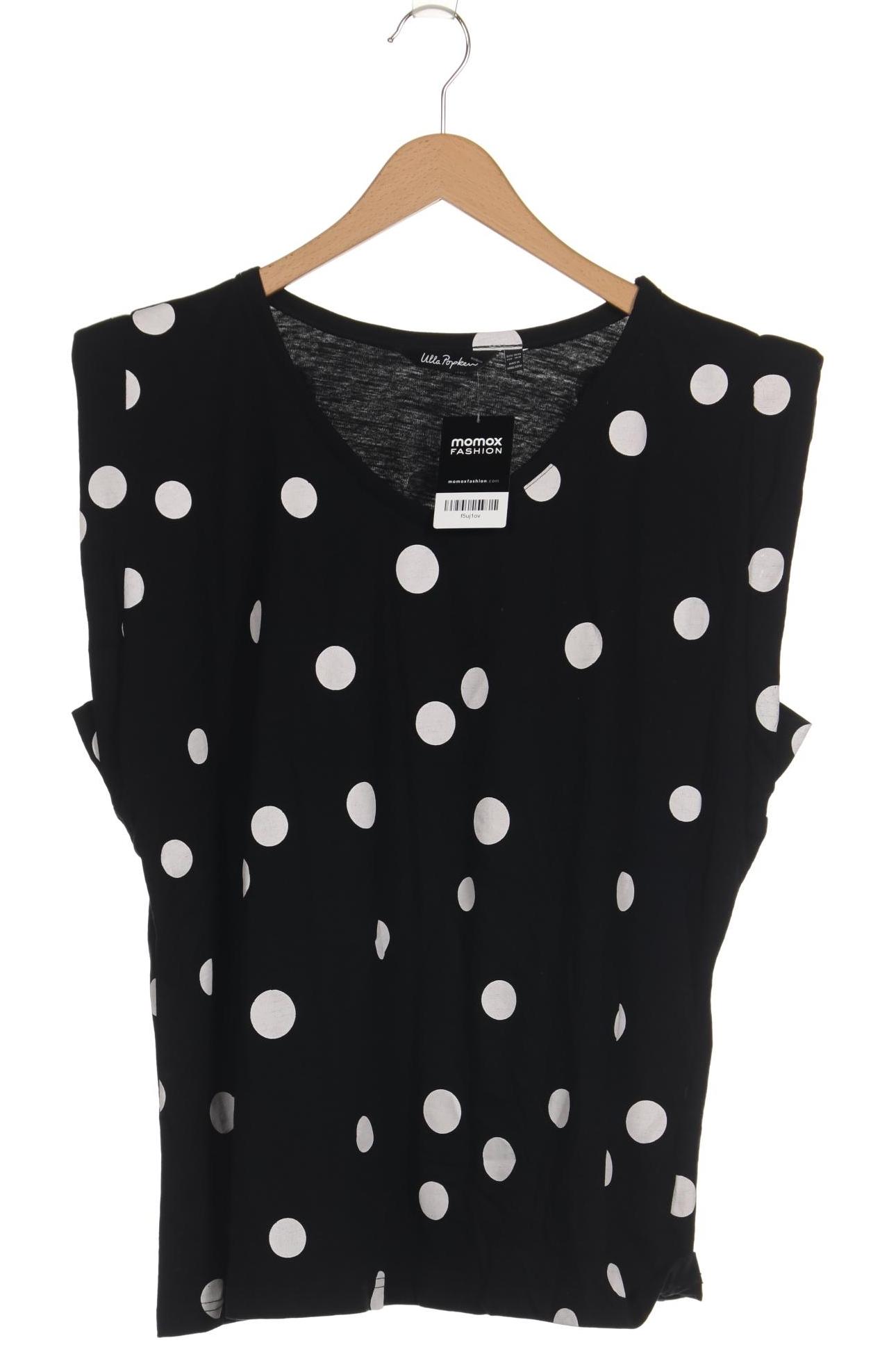 

Ulla Popken Damen T-Shirt, schwarz, Gr. 46