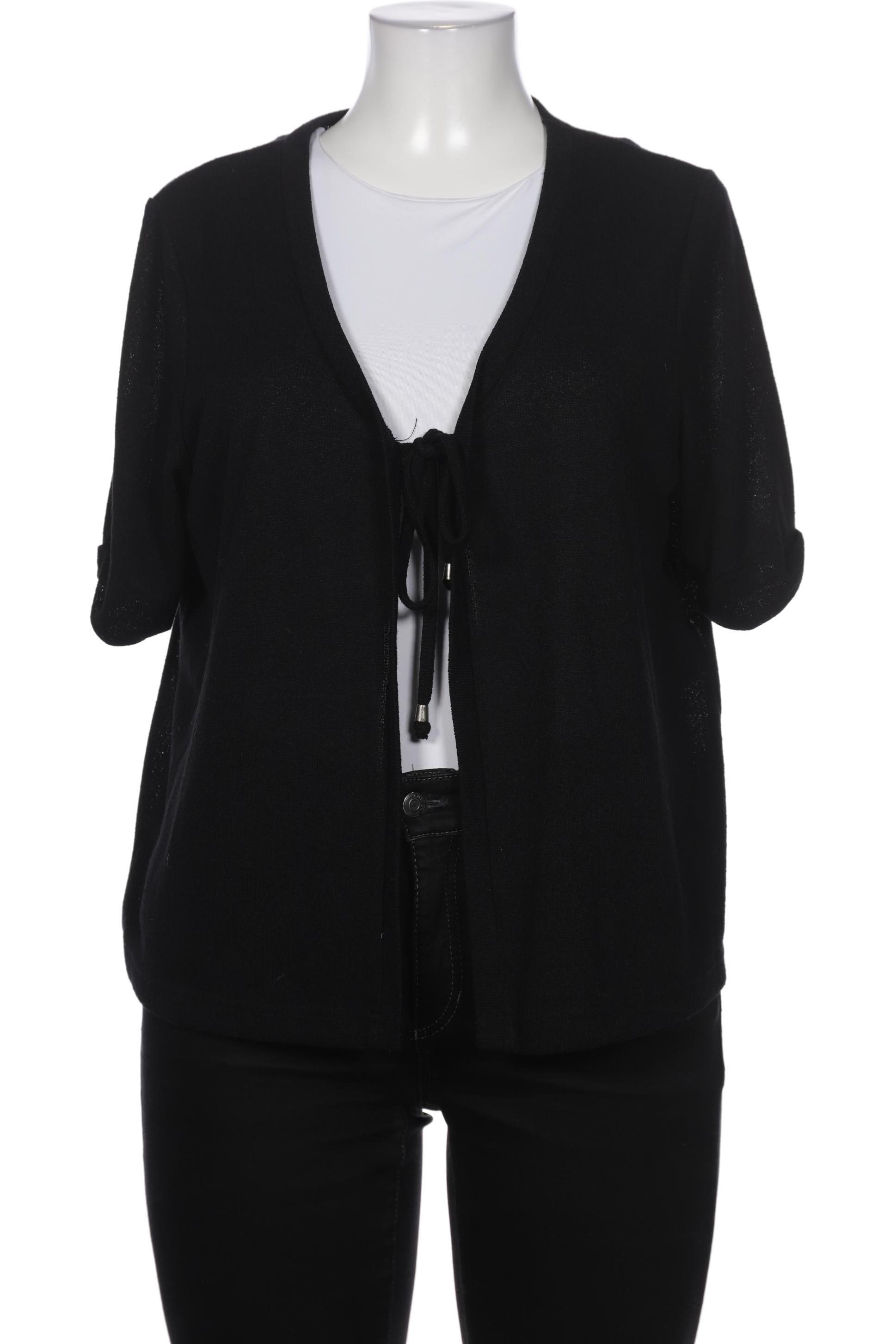 

Ulla Popken Damen Strickjacke, schwarz, Gr. 46