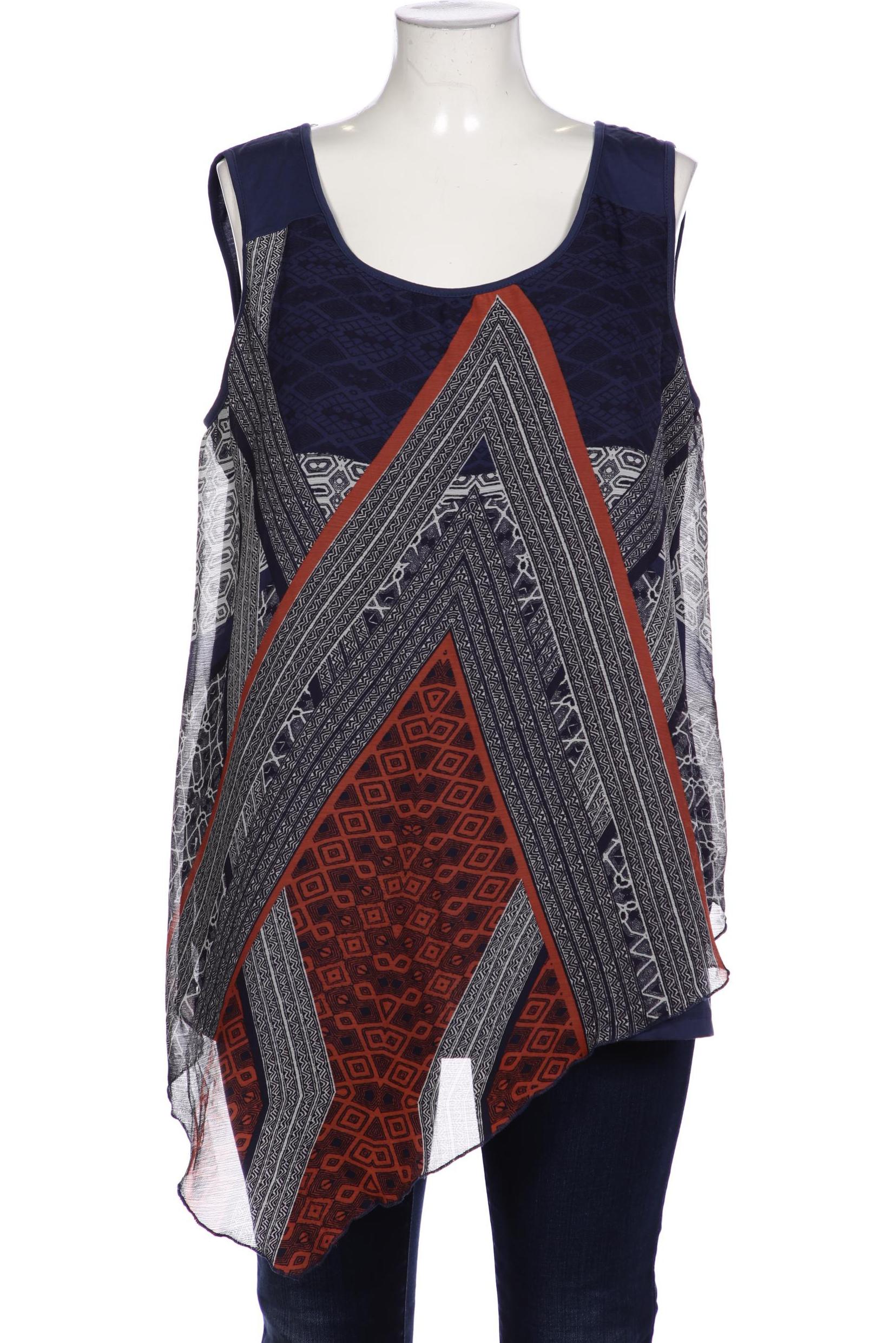 

Ulla Popken Damen Top, marineblau, Gr. 46