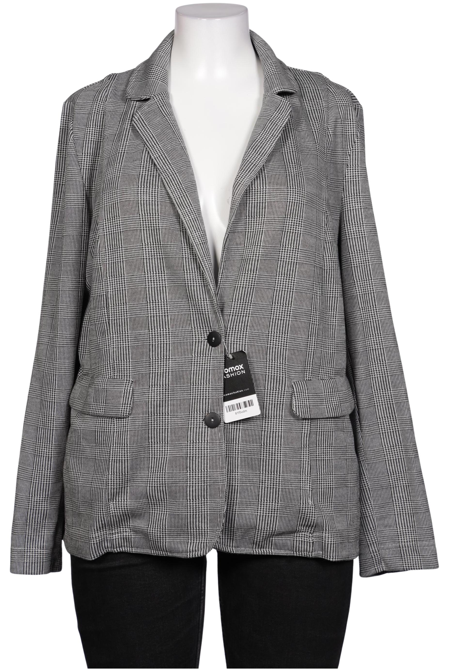 

Ulla Popken Damen Blazer, grau, Gr. 48