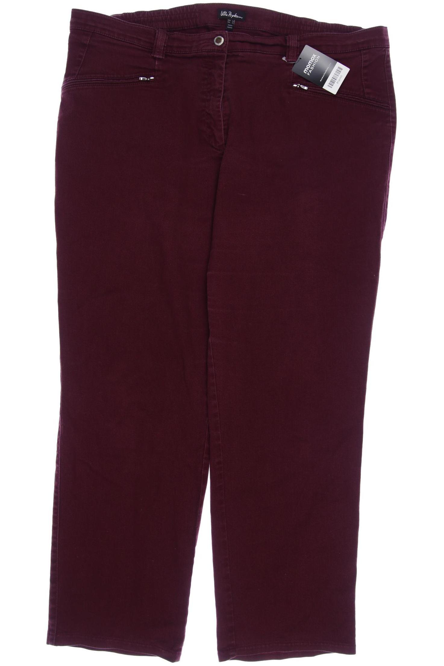 

Ulla Popken Damen Jeans, bordeaux