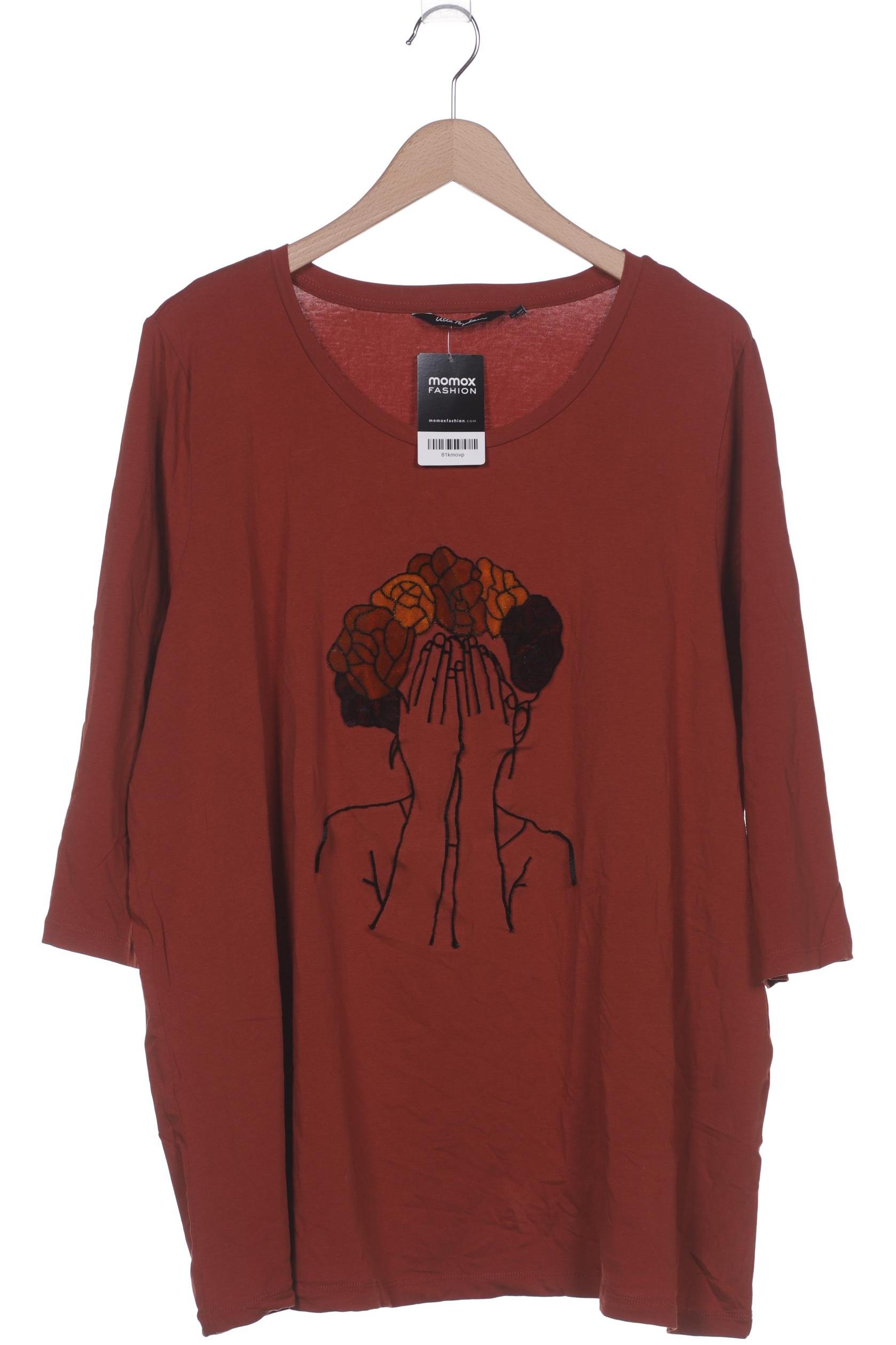 

Ulla Popken Damen Langarmshirt, braun, Gr. 50
