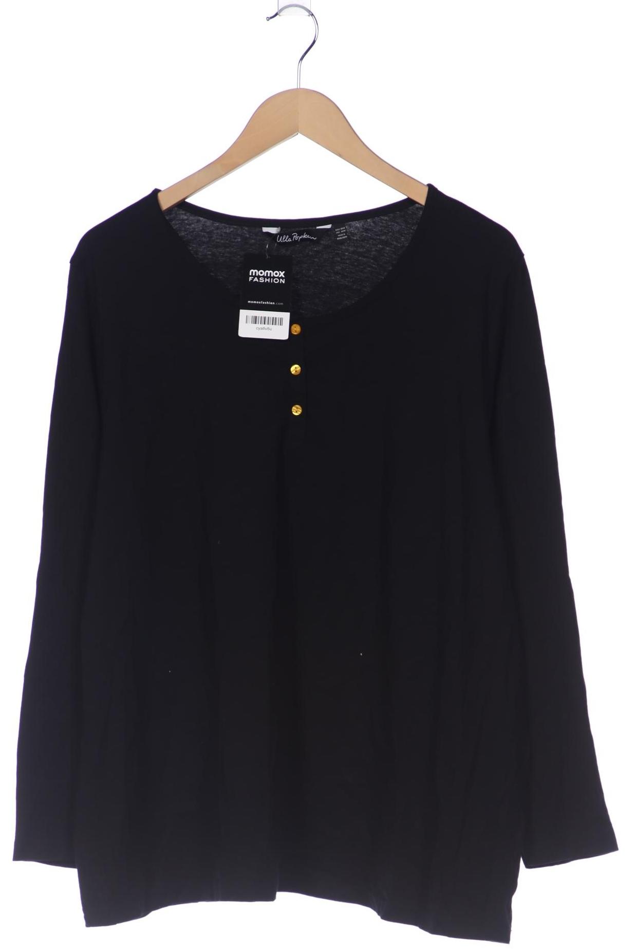 

Ulla Popken Damen Langarmshirt, schwarz, Gr. 50