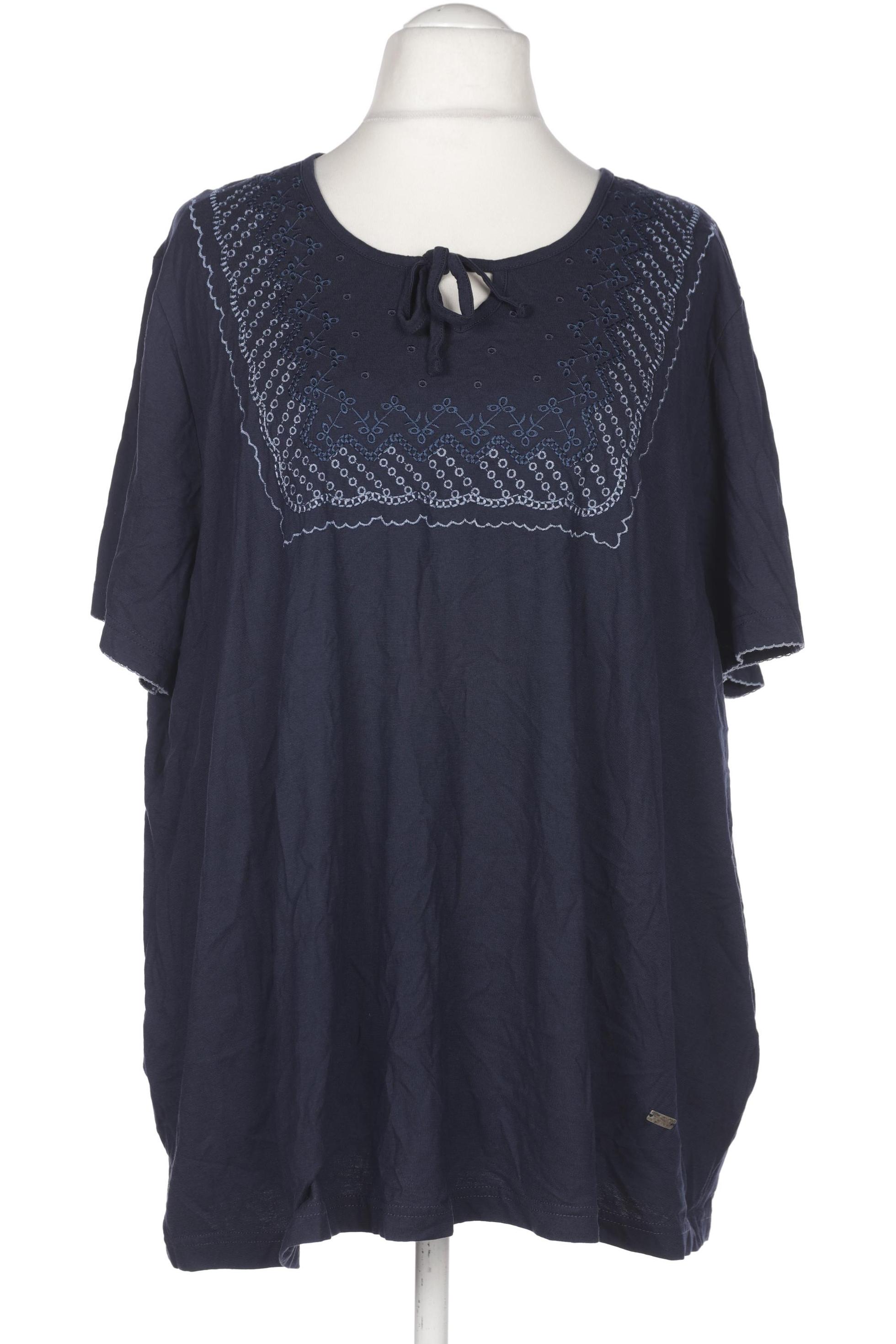 

Ulla Popken Damen T-Shirt, marineblau