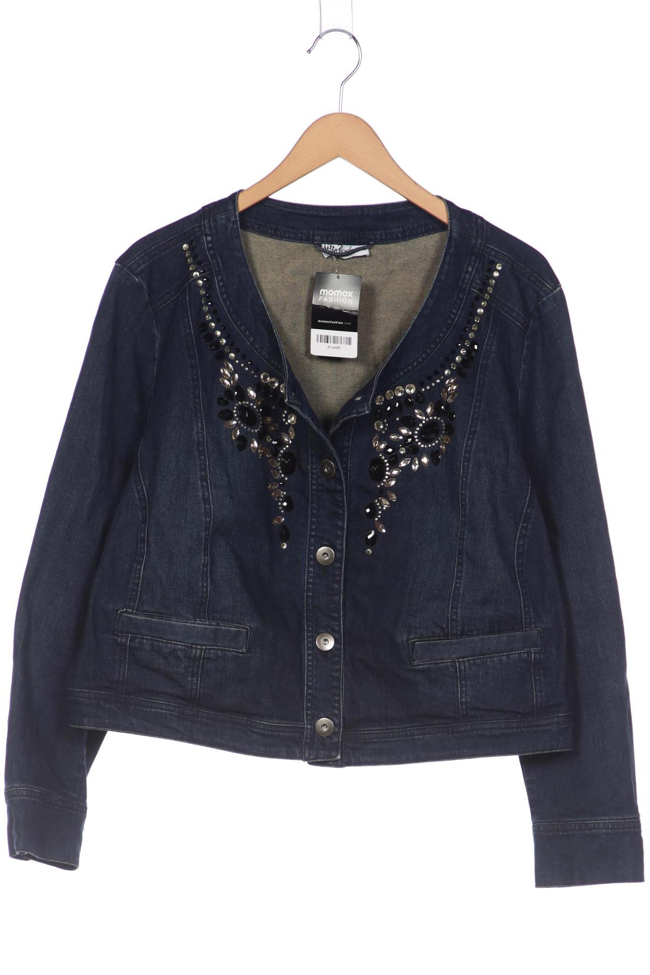 

Ulla Popken Damen Jacke, marineblau, Gr. 50