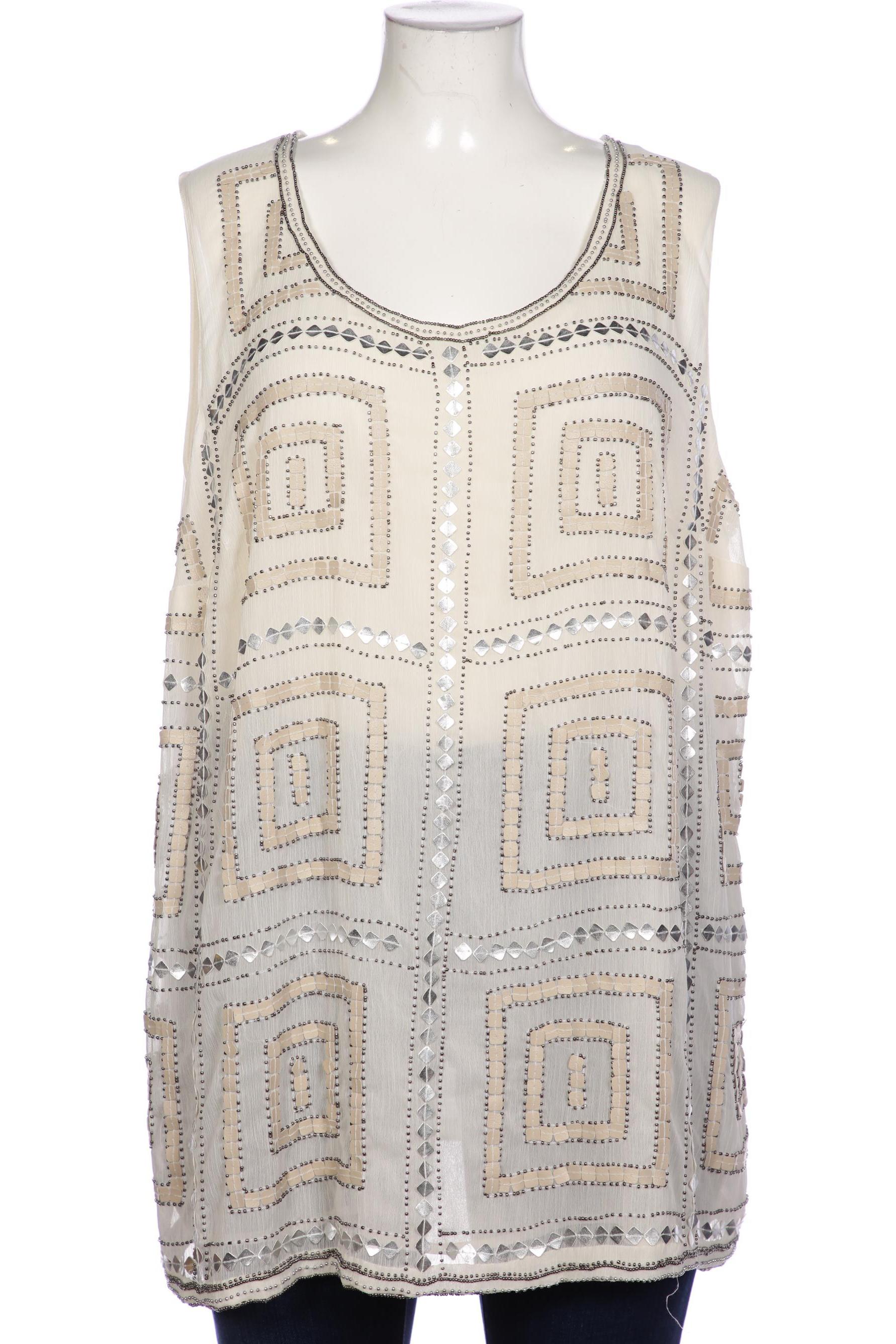 

Ulla Popken Damen Bluse, beige, Gr. 50
