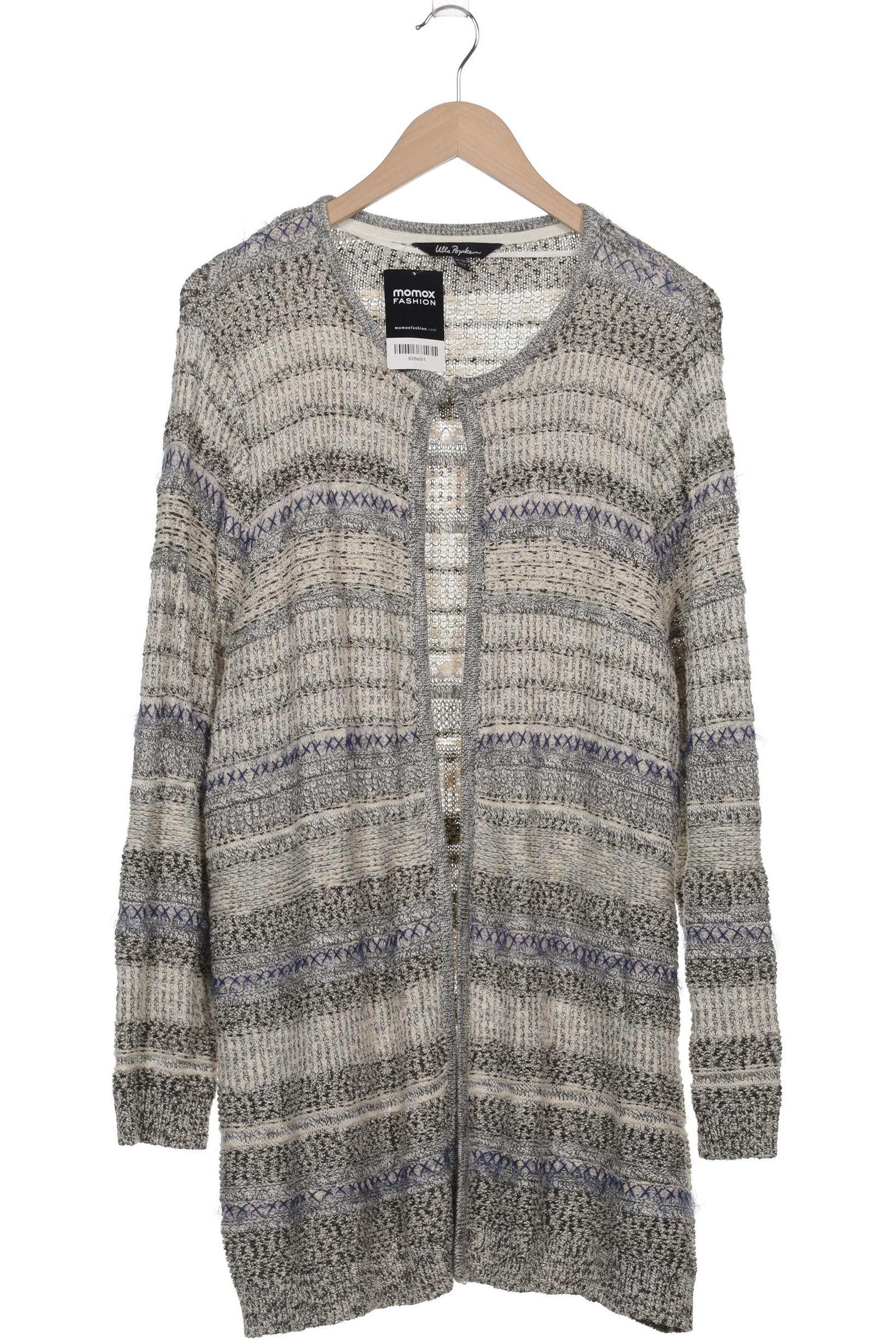 

Ulla Popken Damen Strickjacke, grau, Gr. 46