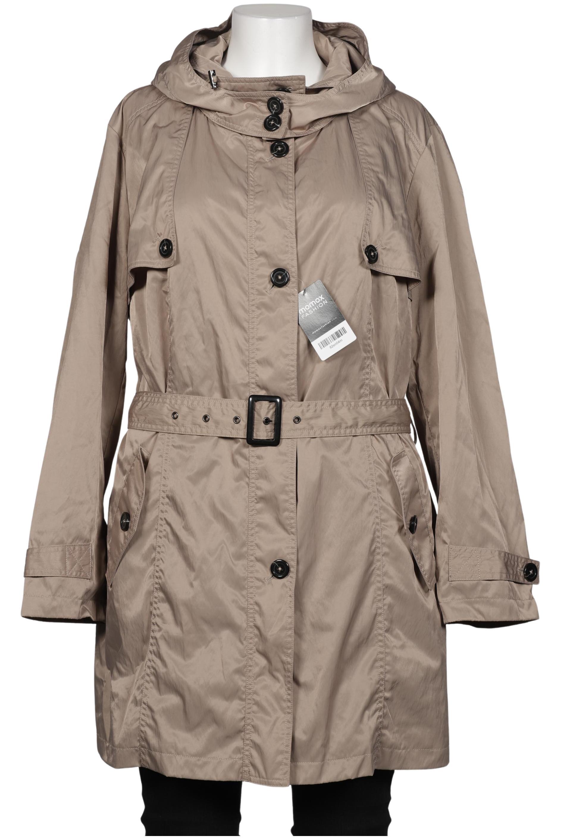 

Ulla Popken Damen Mantel, beige, Gr. 46